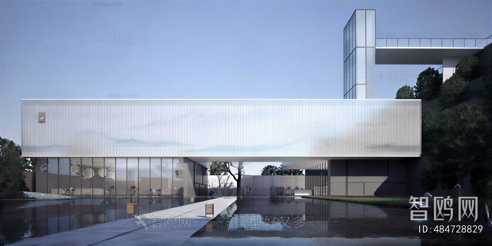 Modern Courtyard/landscape