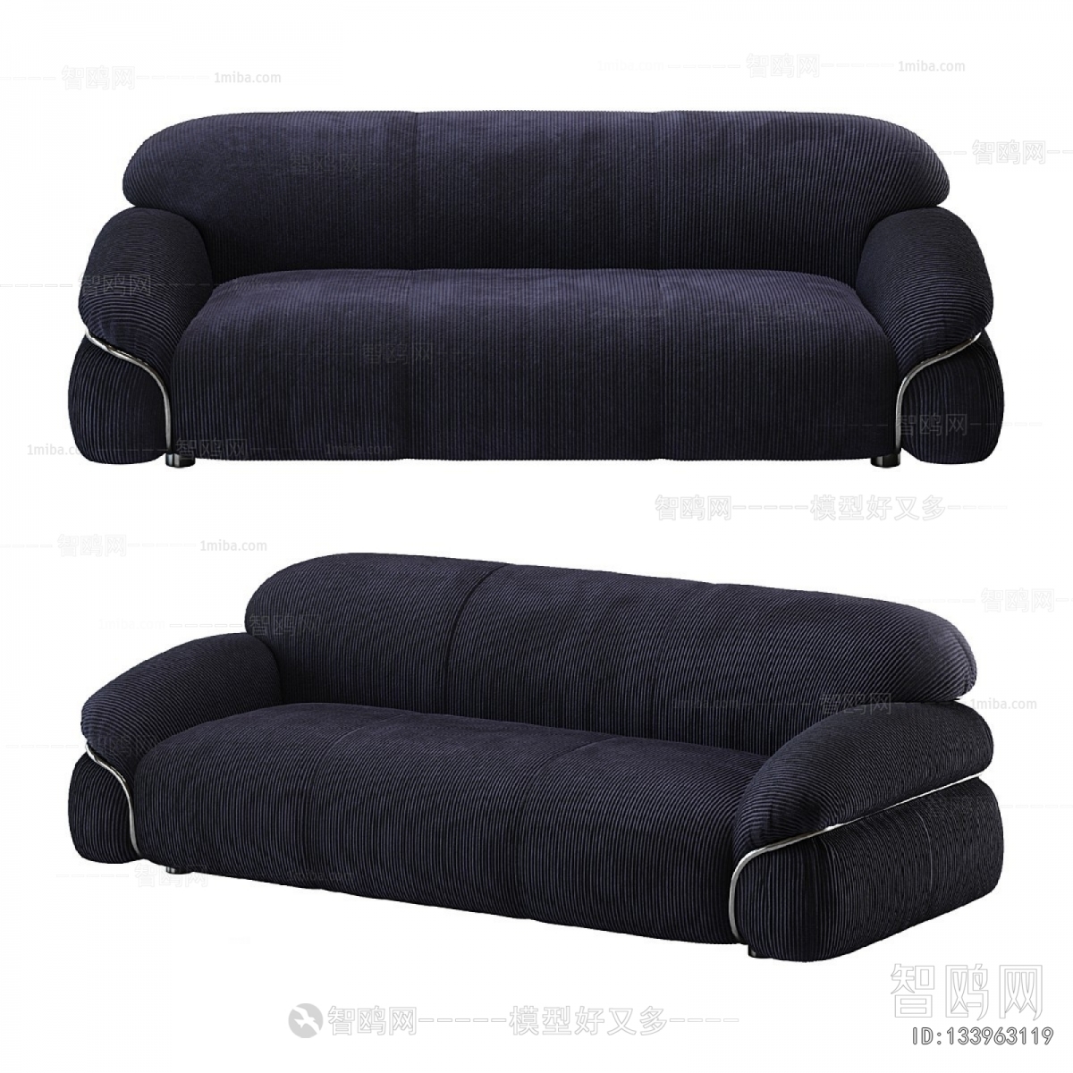 Modern Three-seat Sofa