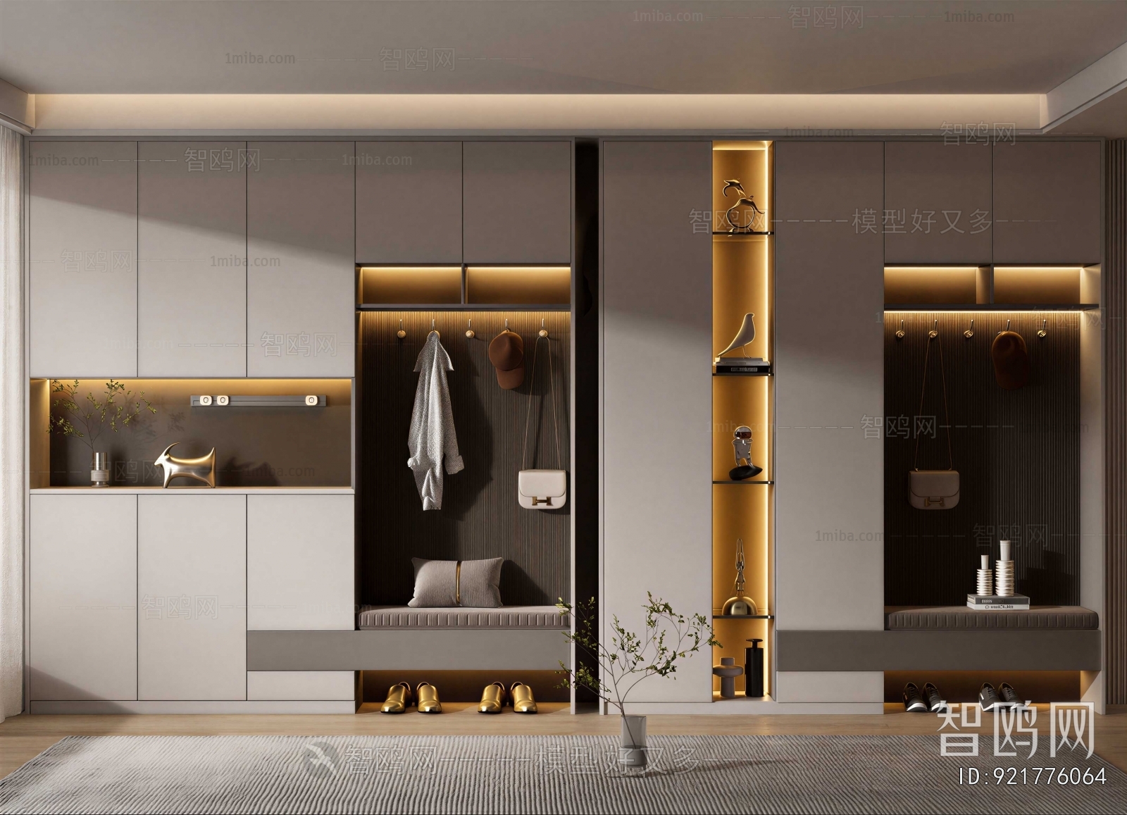 Modern Shoe Cabinet