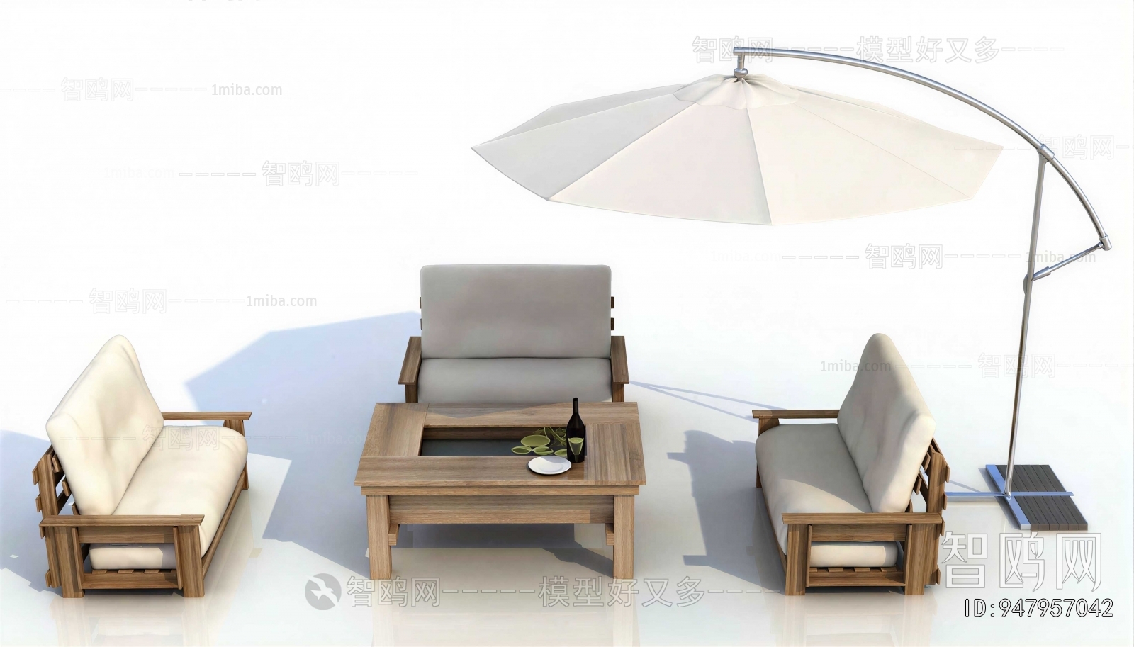 Modern Outdoor Sofa