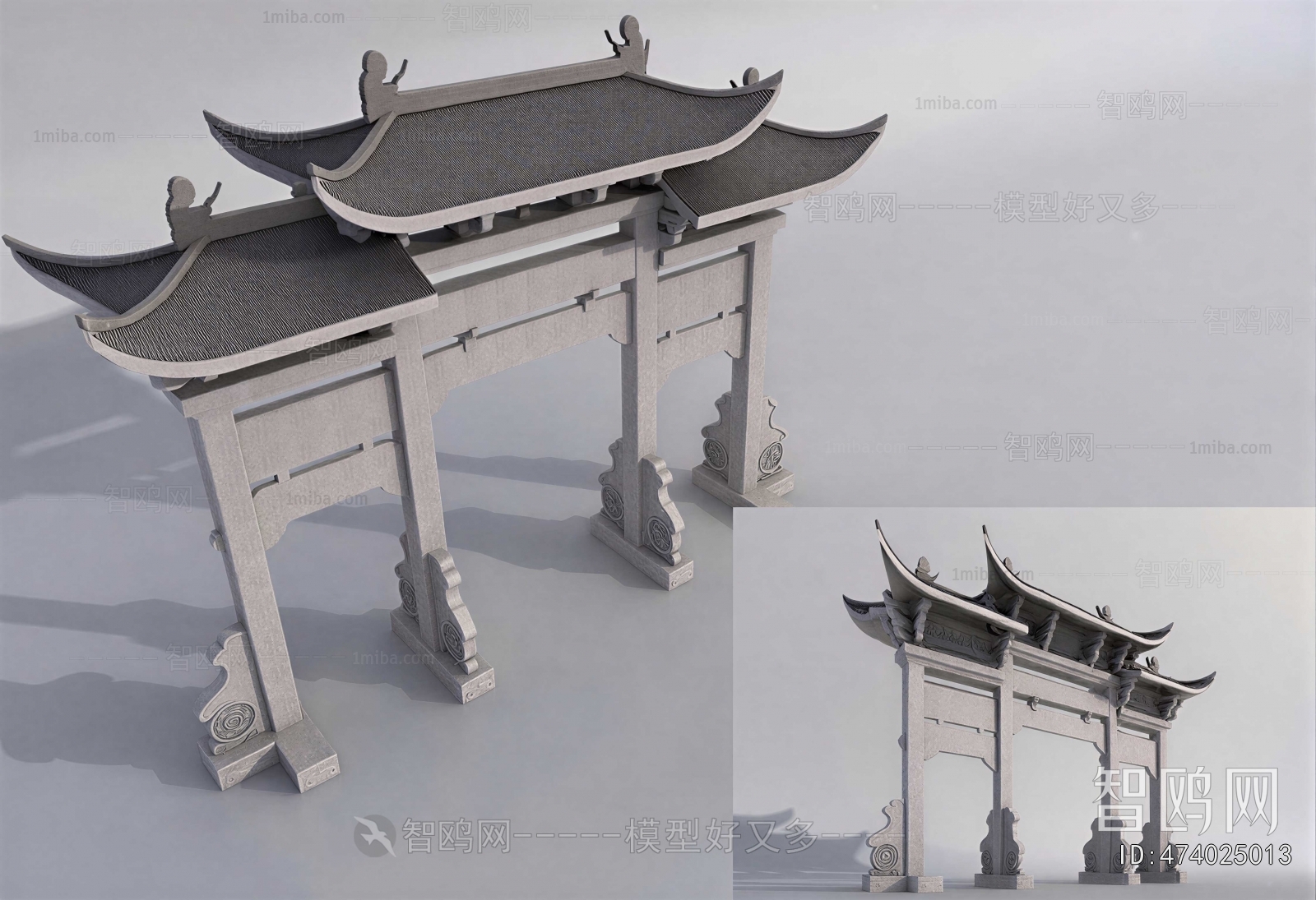 Chinese Style Building Component