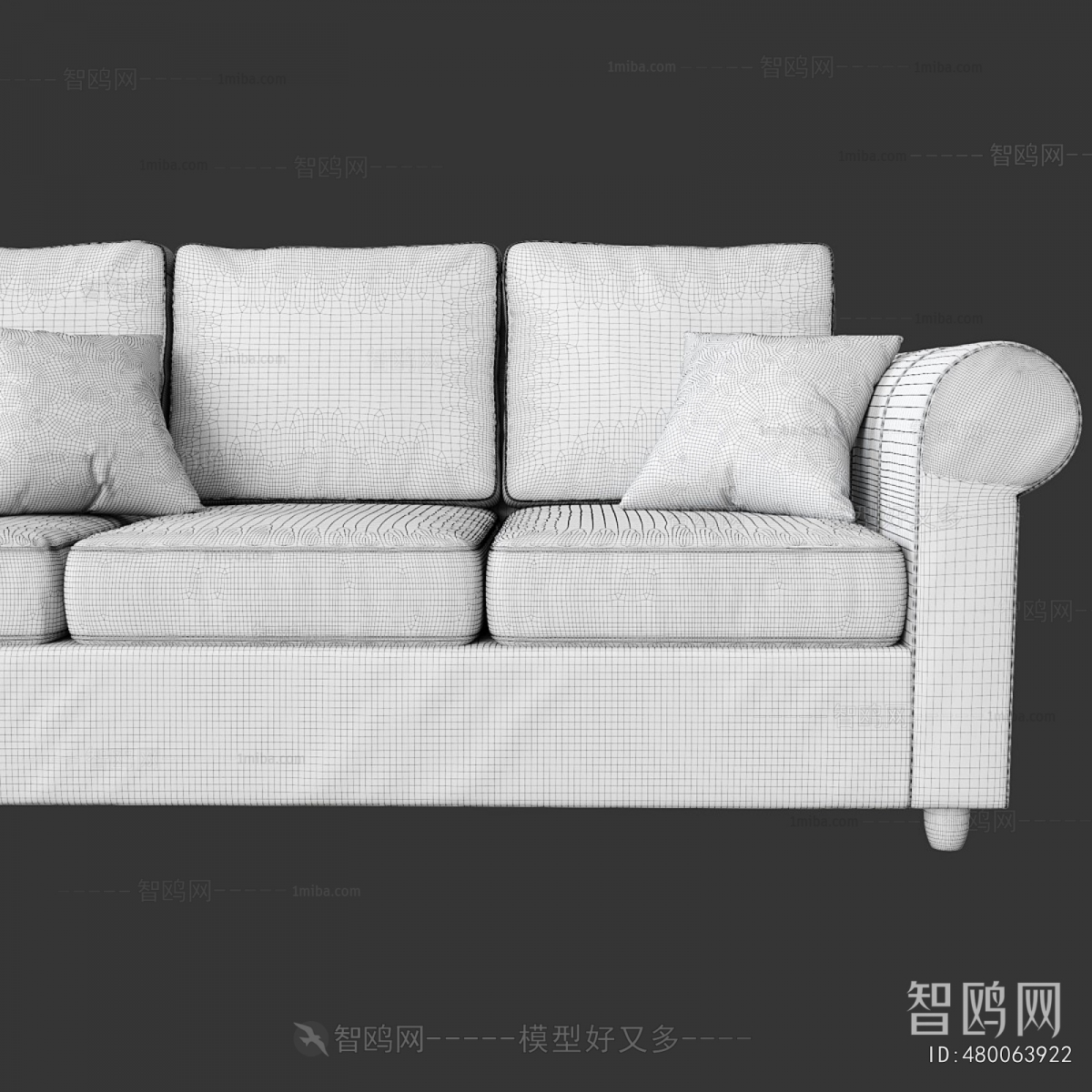 Modern Three-seat Sofa