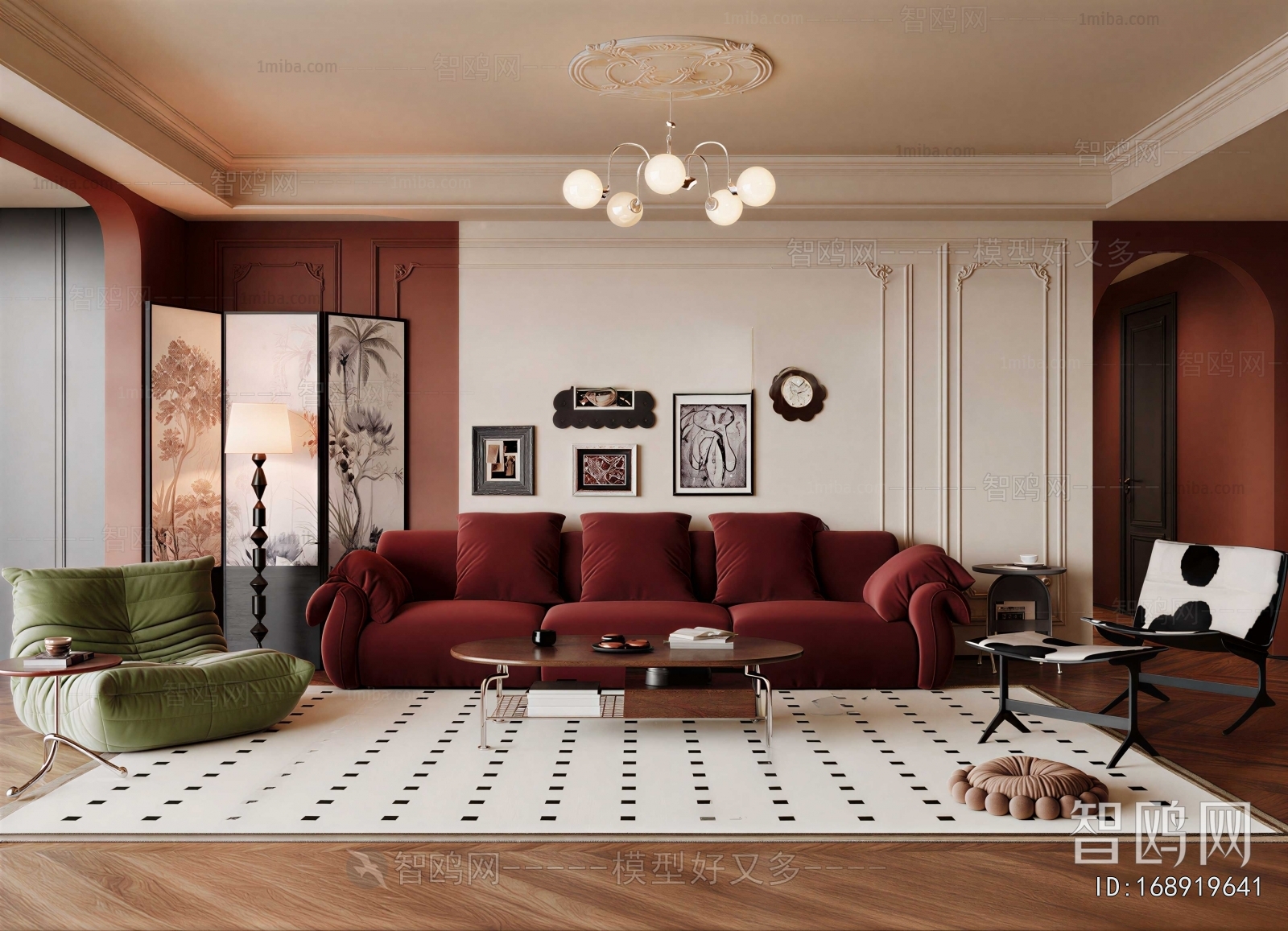 French Style A Living Room