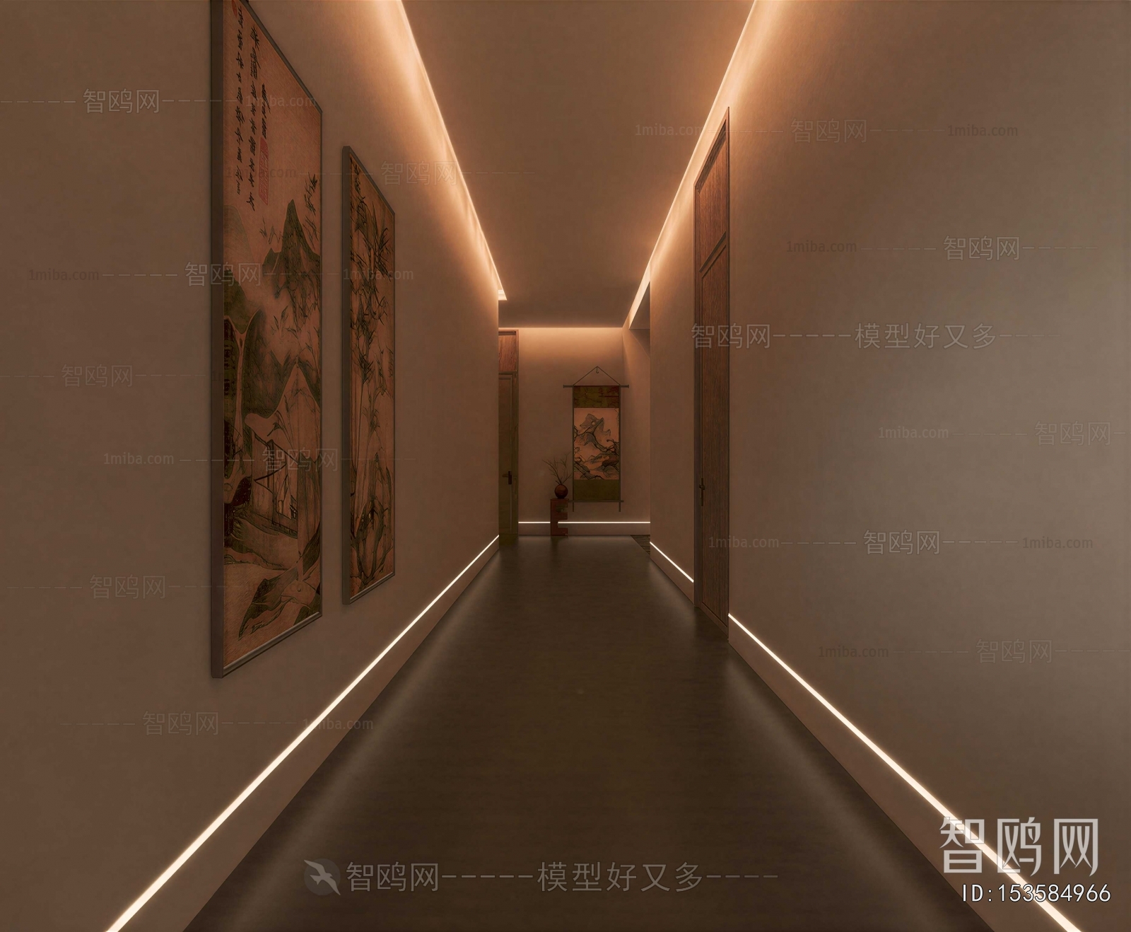 New Chinese Style Corridor