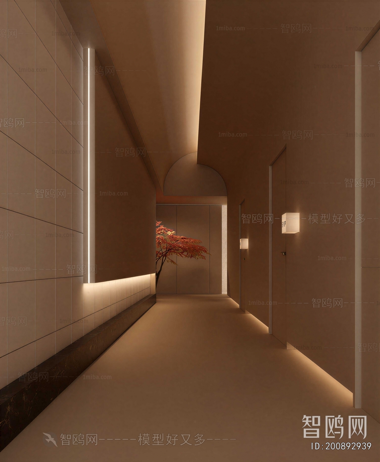 Modern Hallway