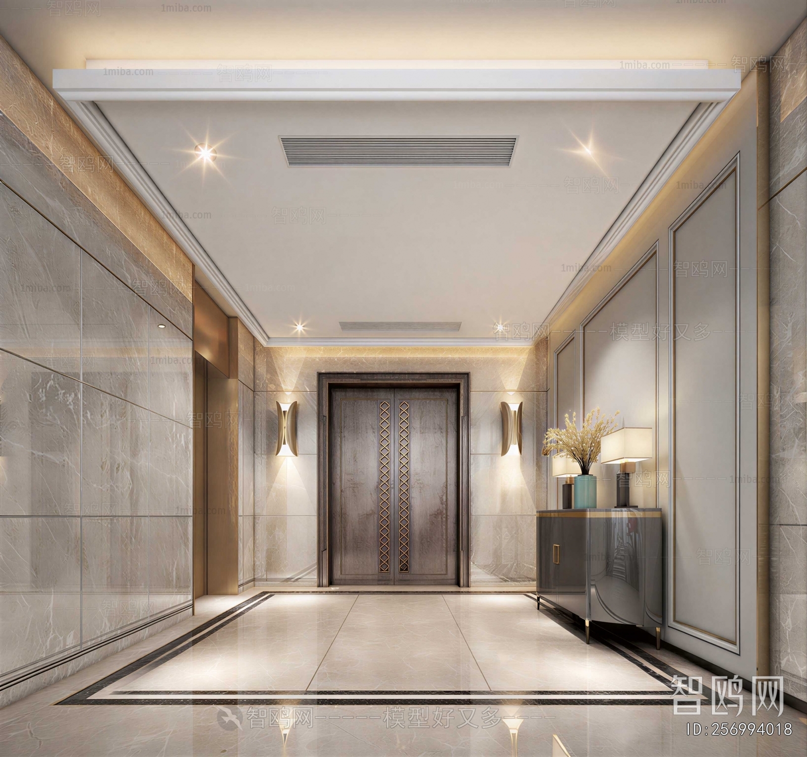 Modern Hallway