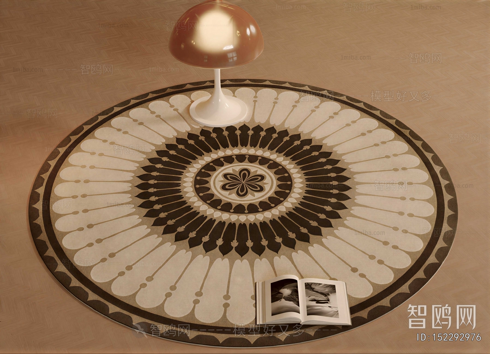 Modern Circular Carpet