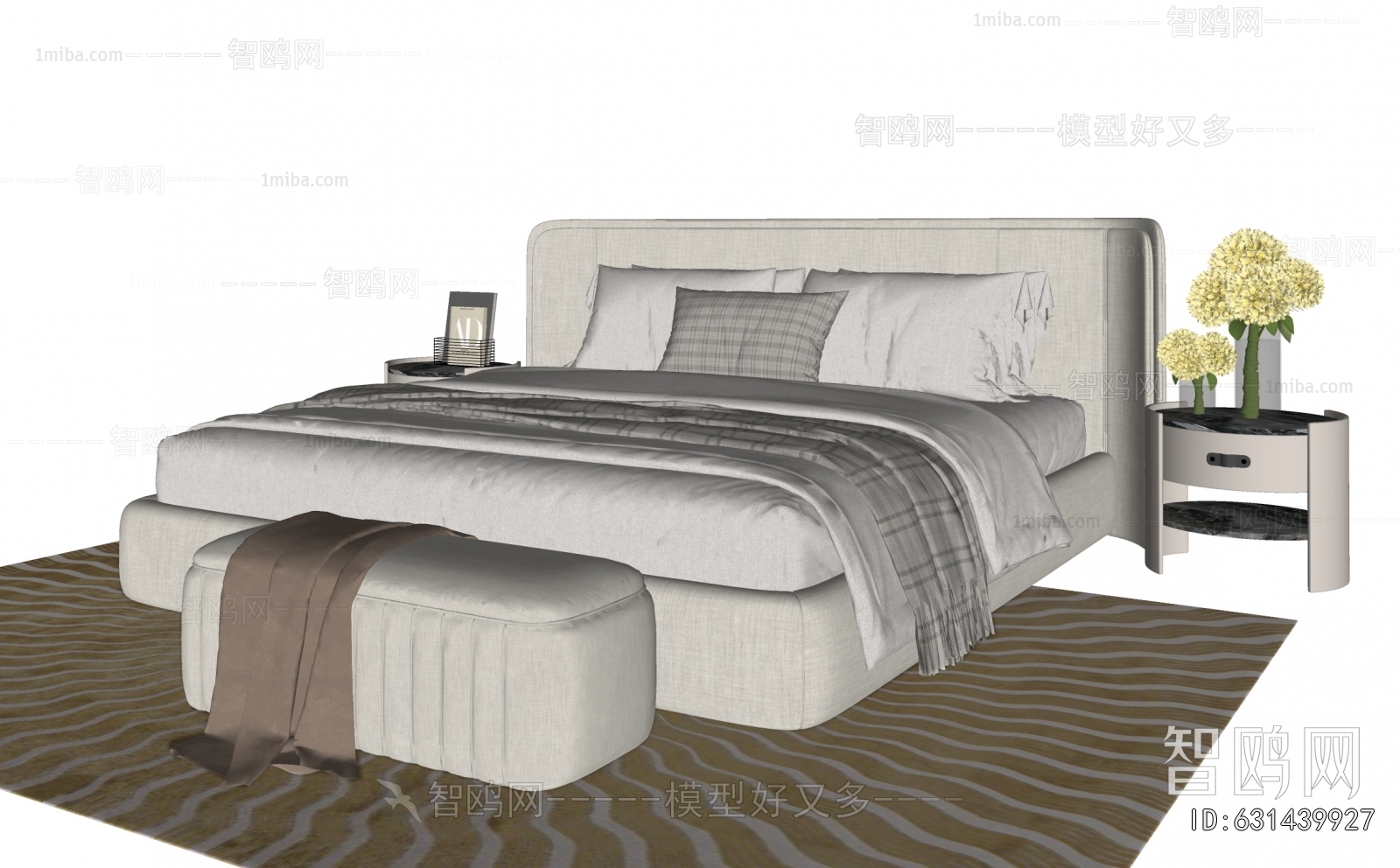 Modern Double Bed