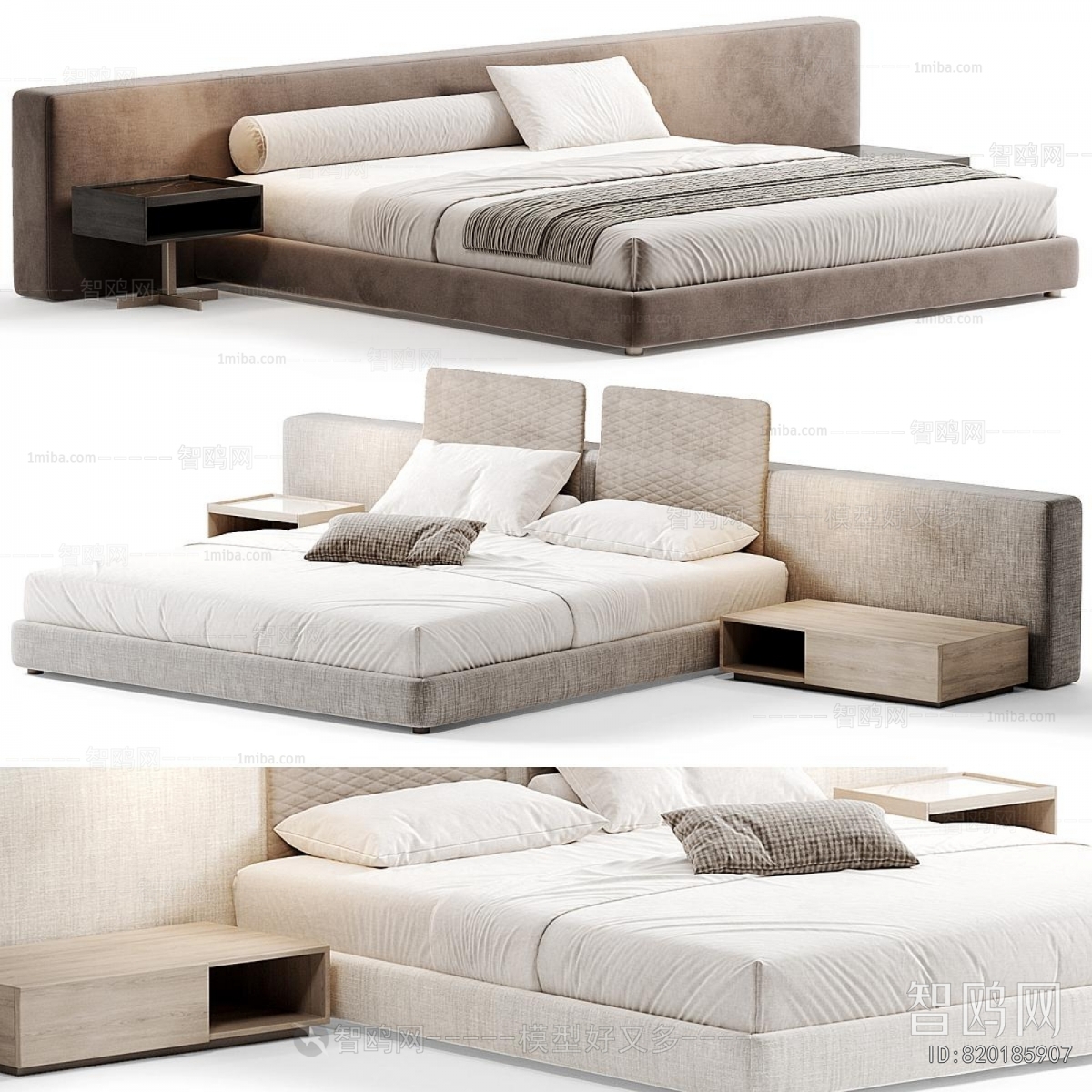 Modern Double Bed