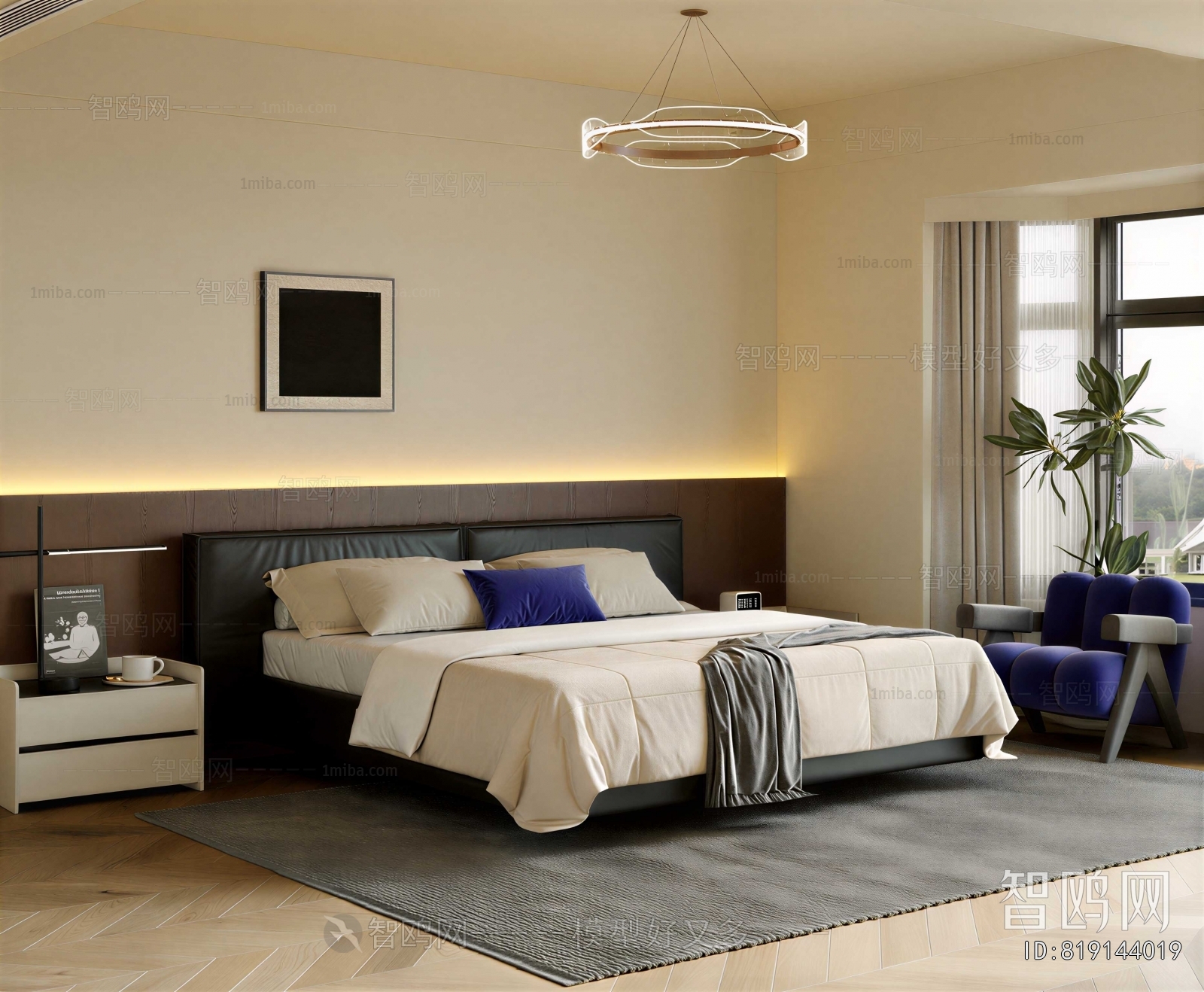 Wabi-sabi Style Bedroom