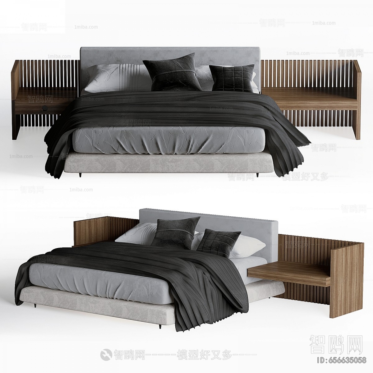 Modern Double Bed