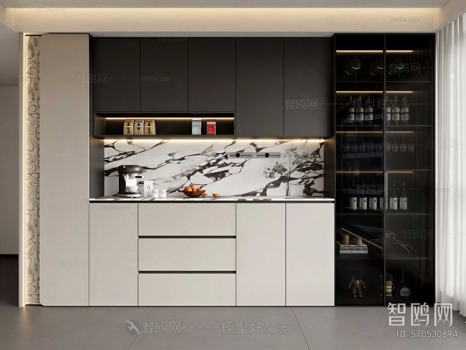 Modern Wine Cabinet