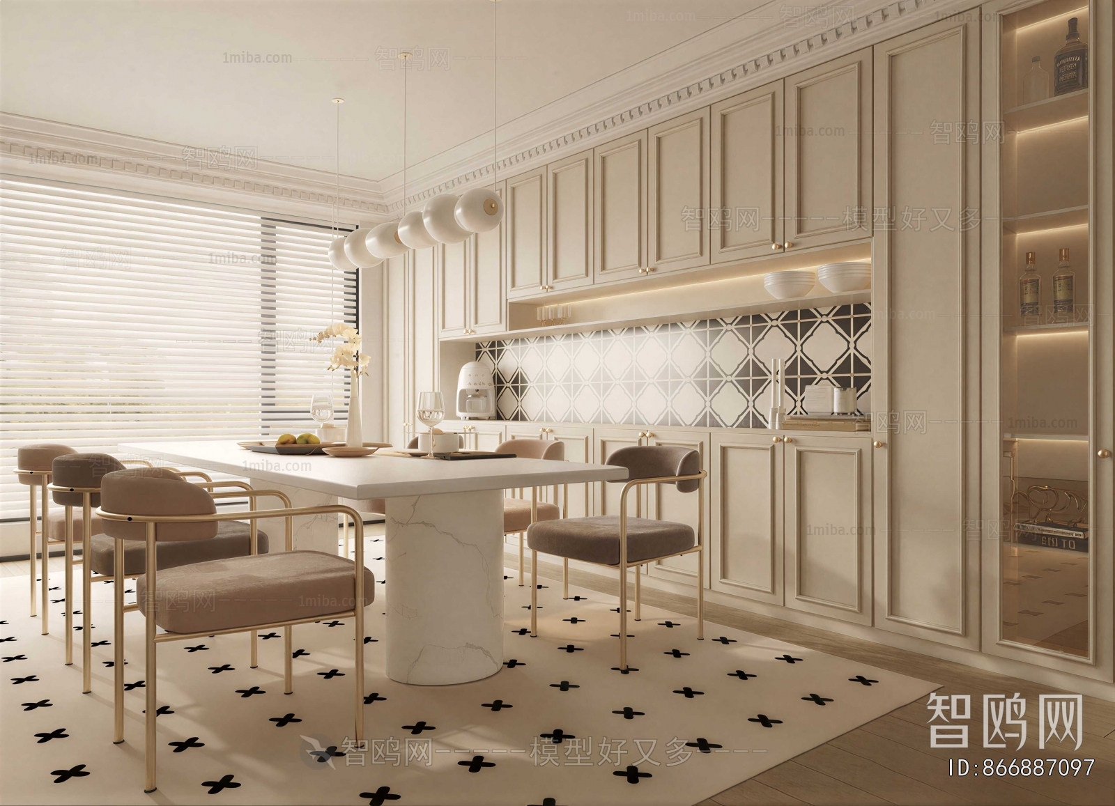 French Style Dining Room