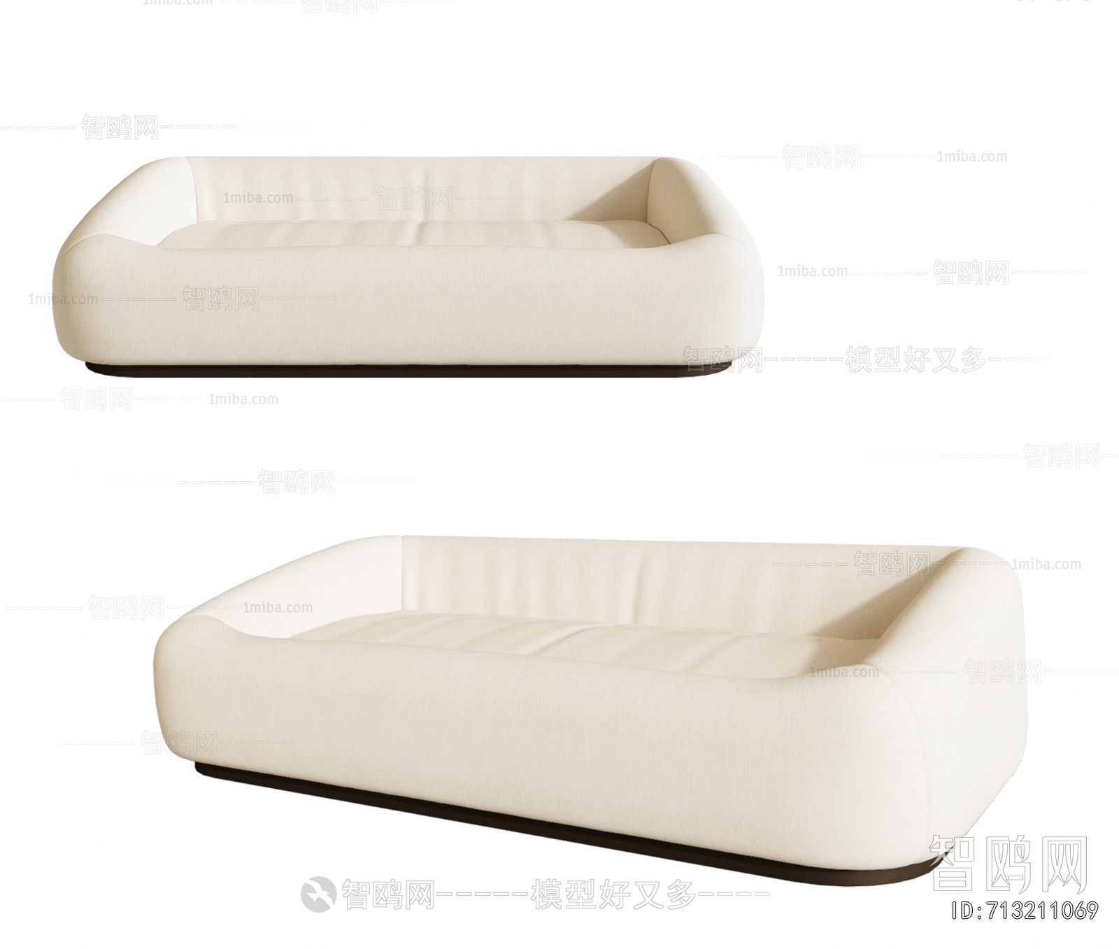 Modern Three-seat Sofa