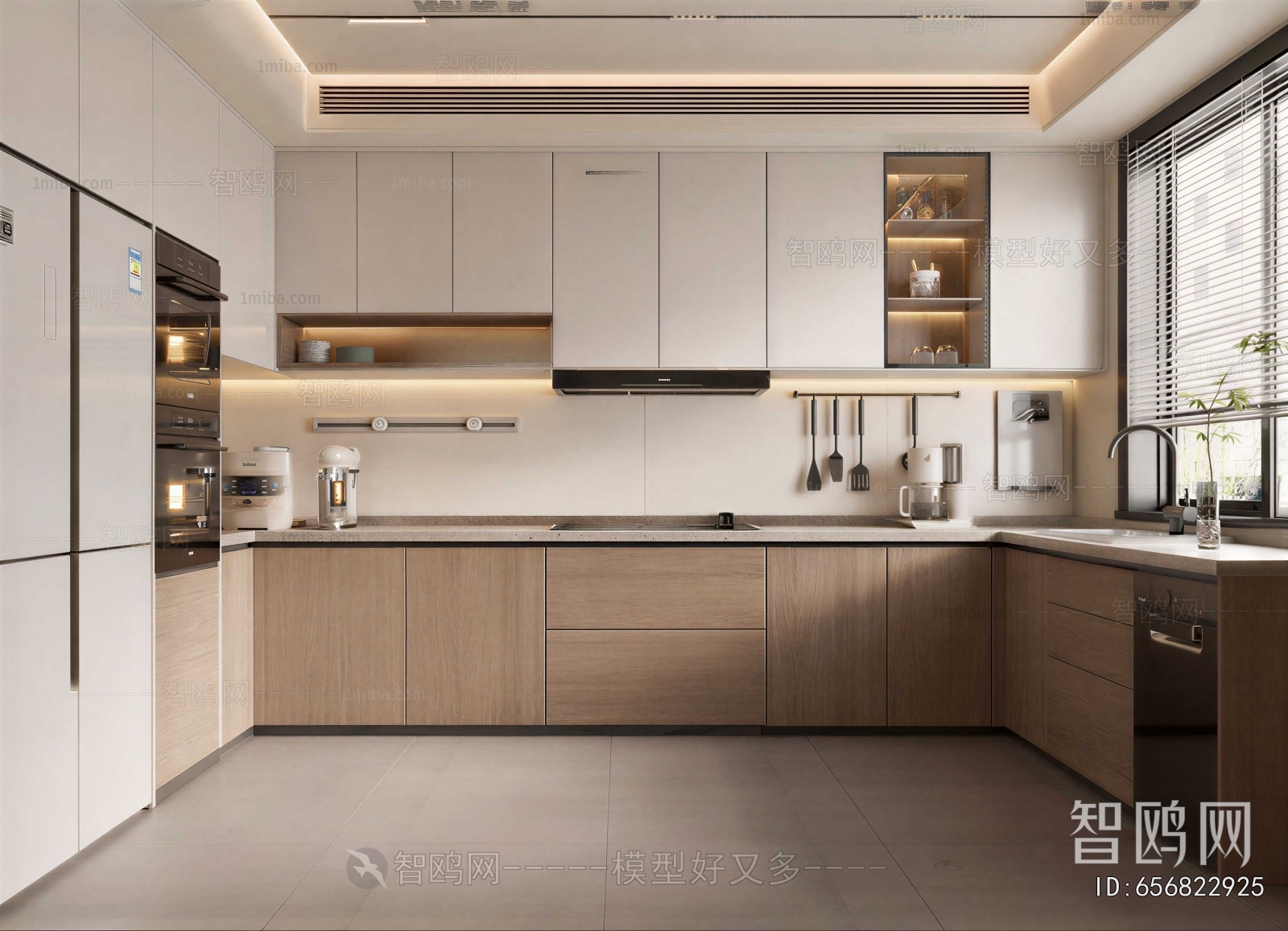 Modern The Kitchen