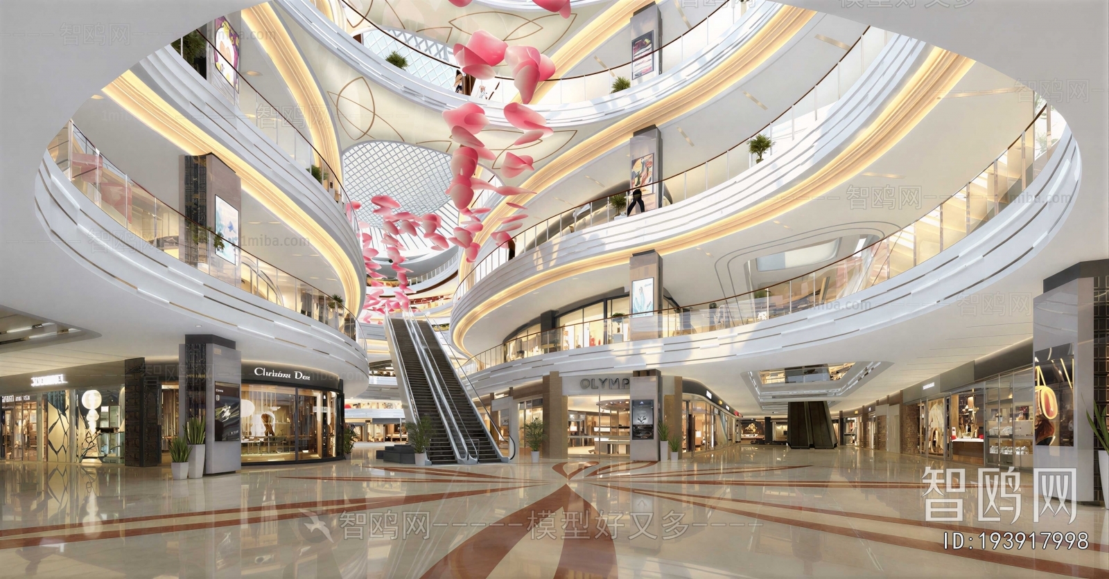 Modern Shopping Mall