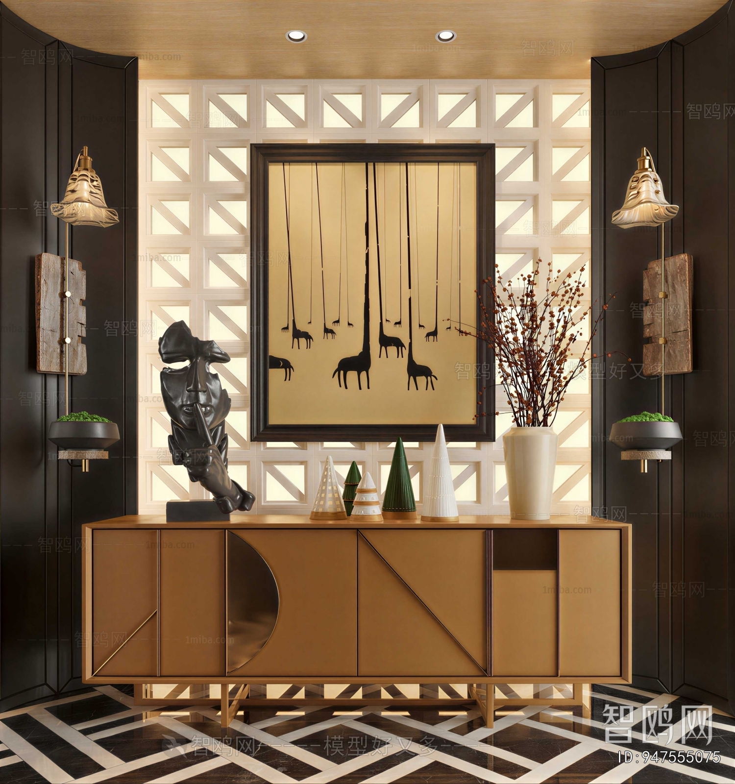 Modern Side Cabinet