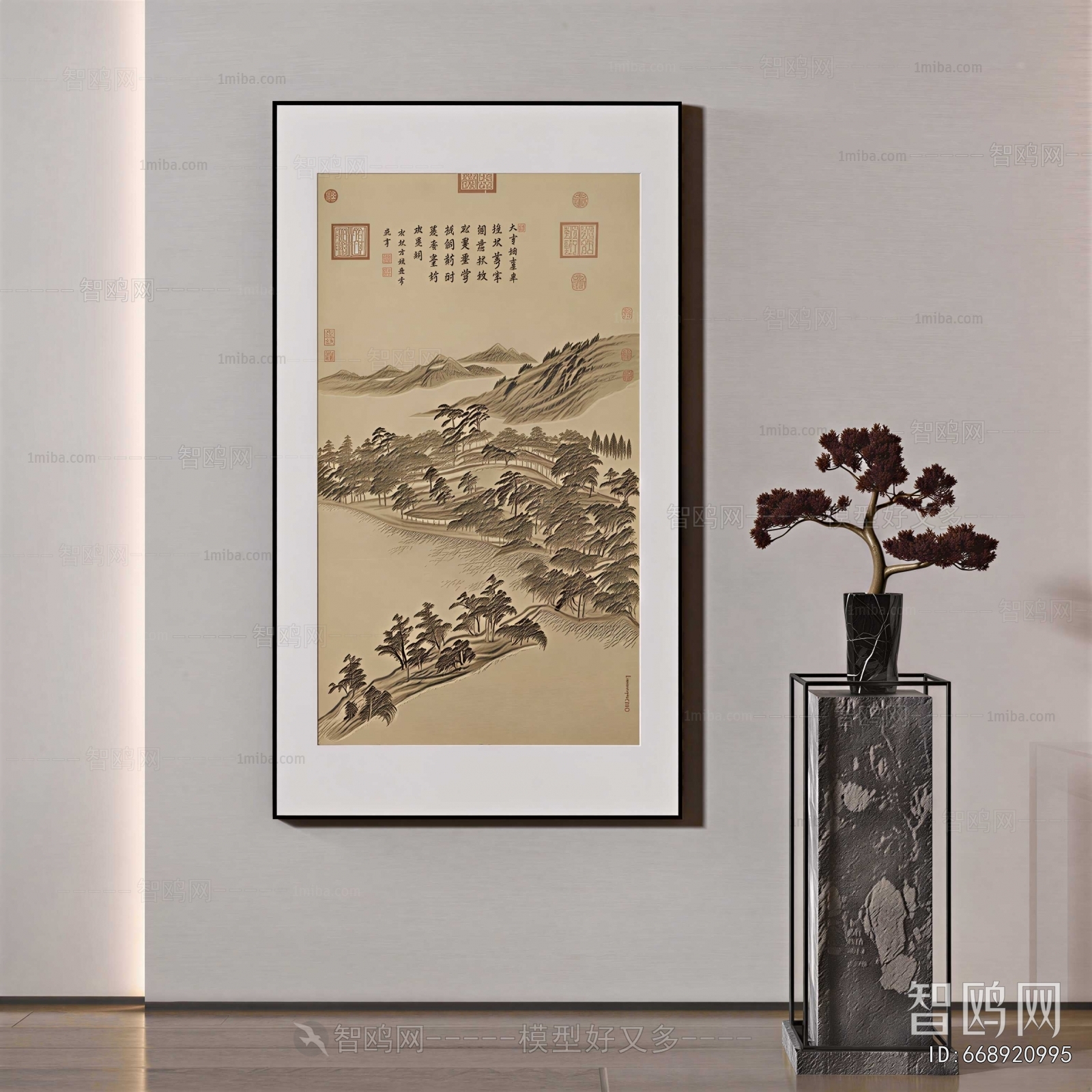 New Chinese Style Painting