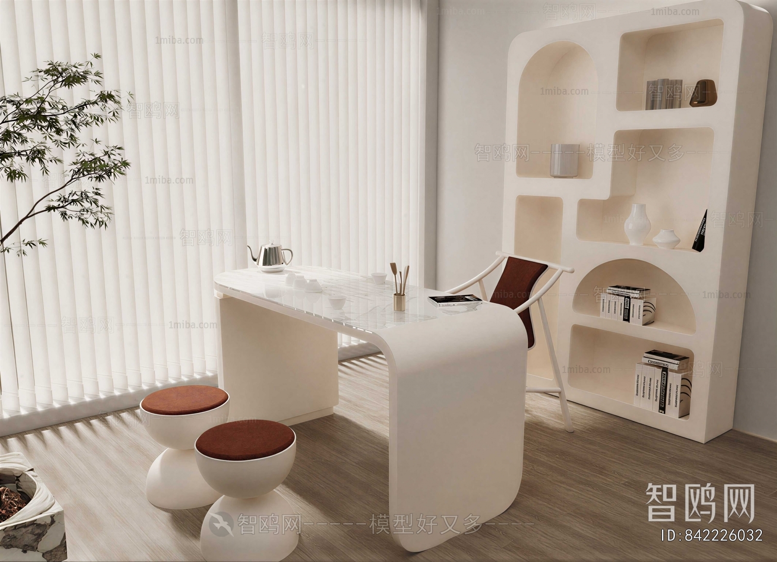 Modern Computer Desk And Chair