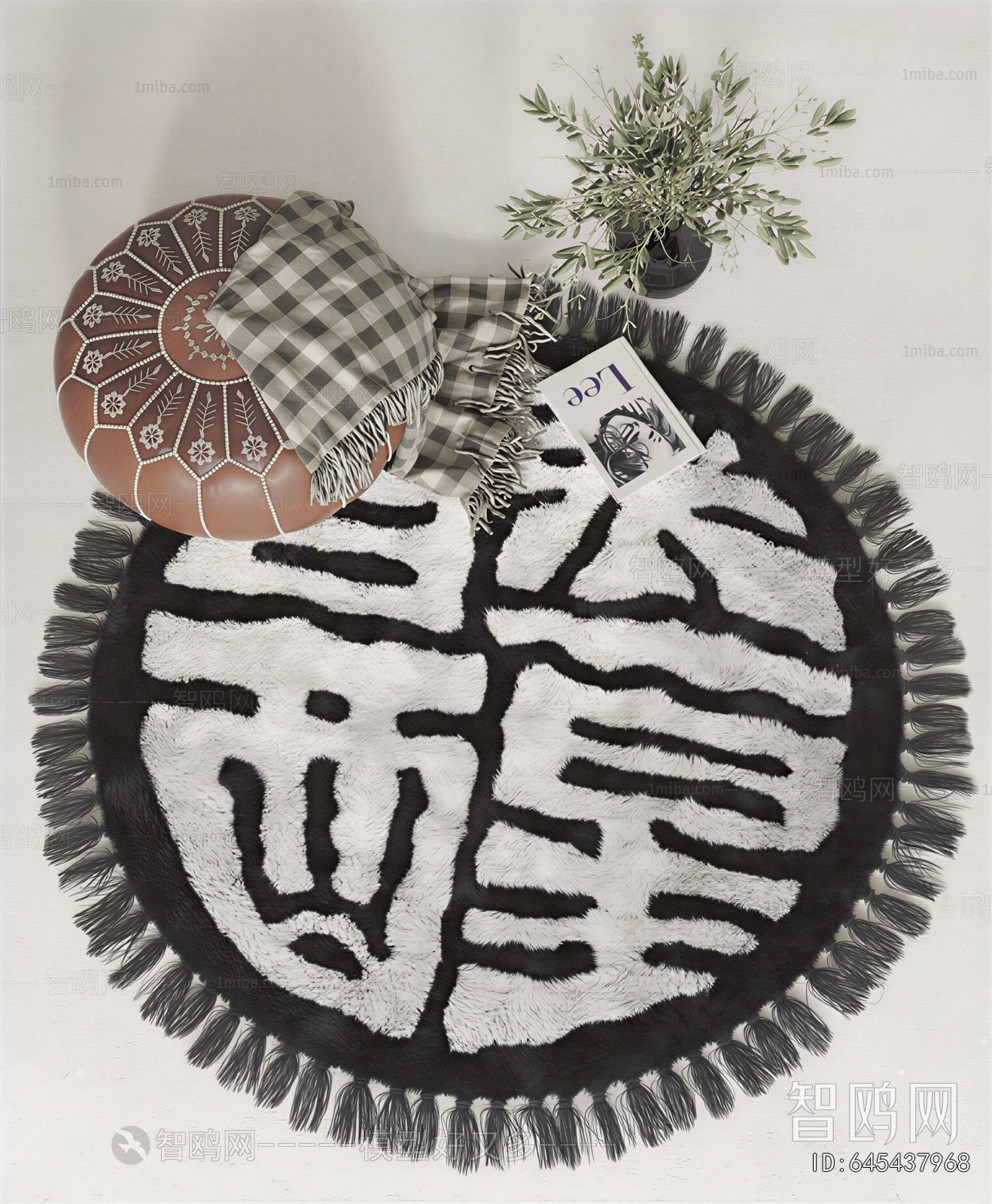 Modern Circular Carpet