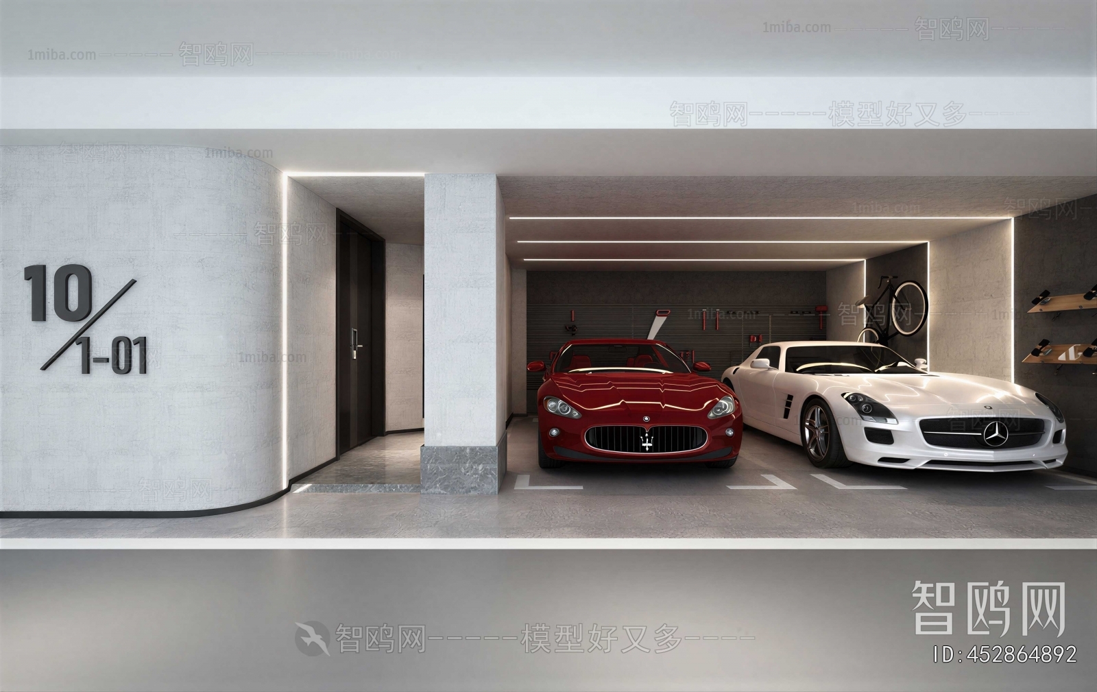 Modern Underground Garage