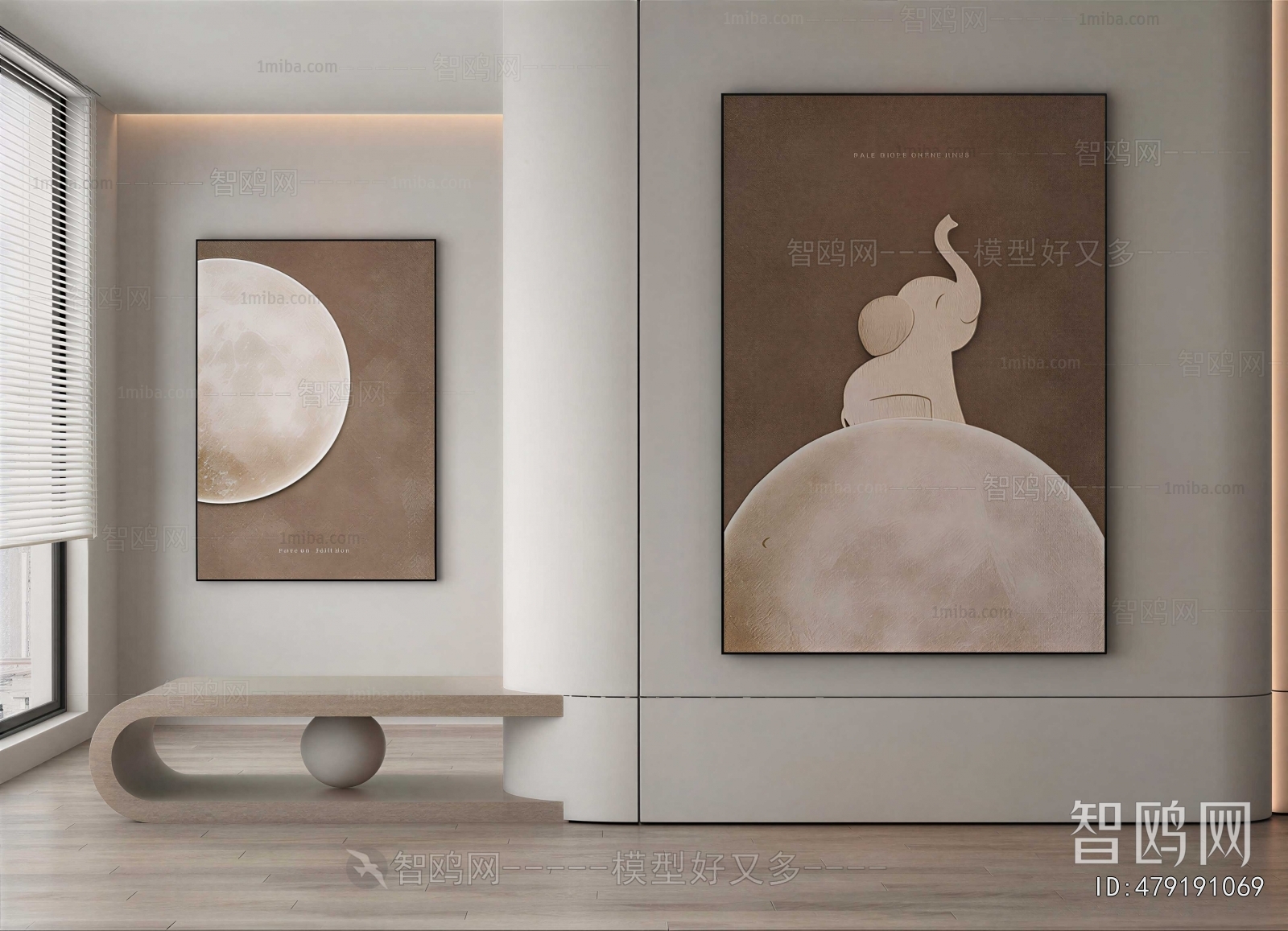 Wabi-sabi Style Painting