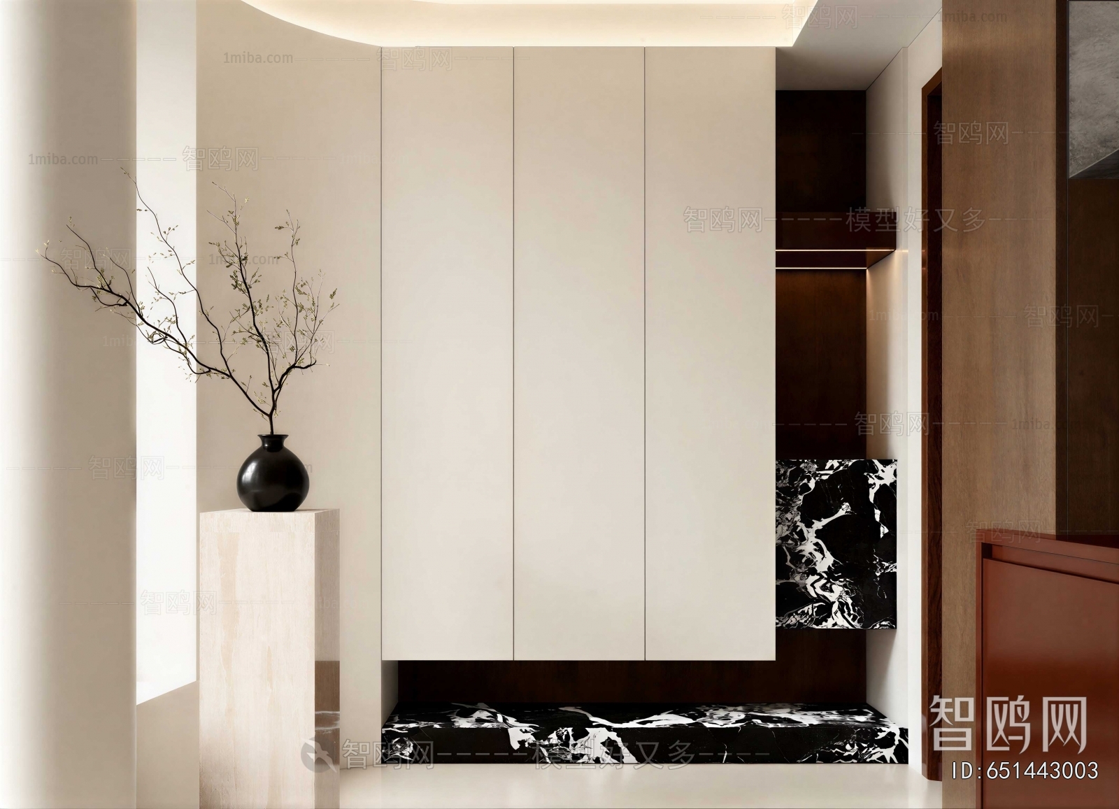 Modern Entrance Cabinet