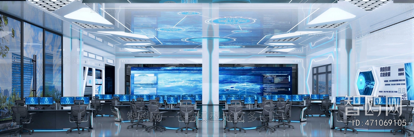 Modern Monitor Room