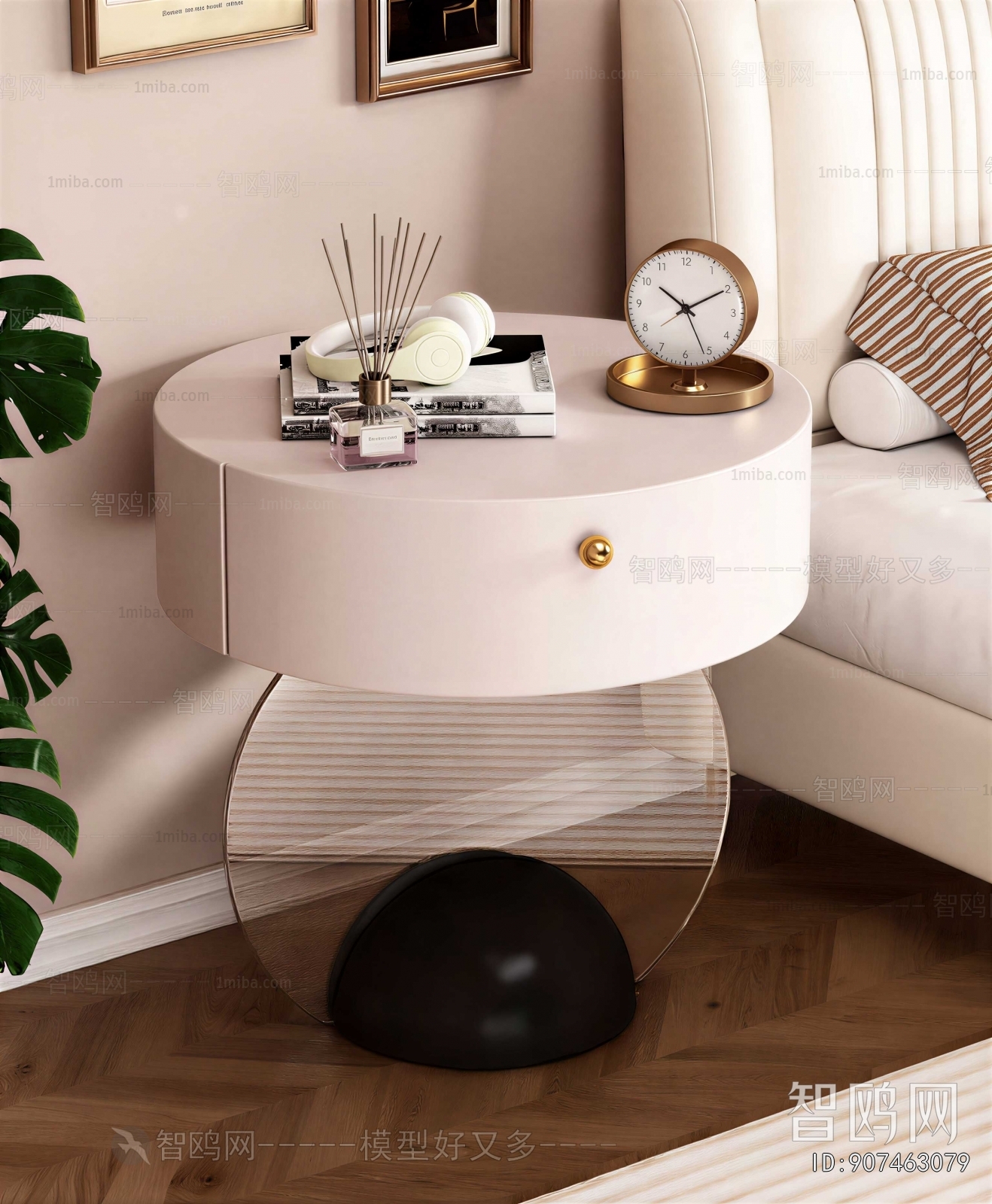 Modern Bedside Cupboard