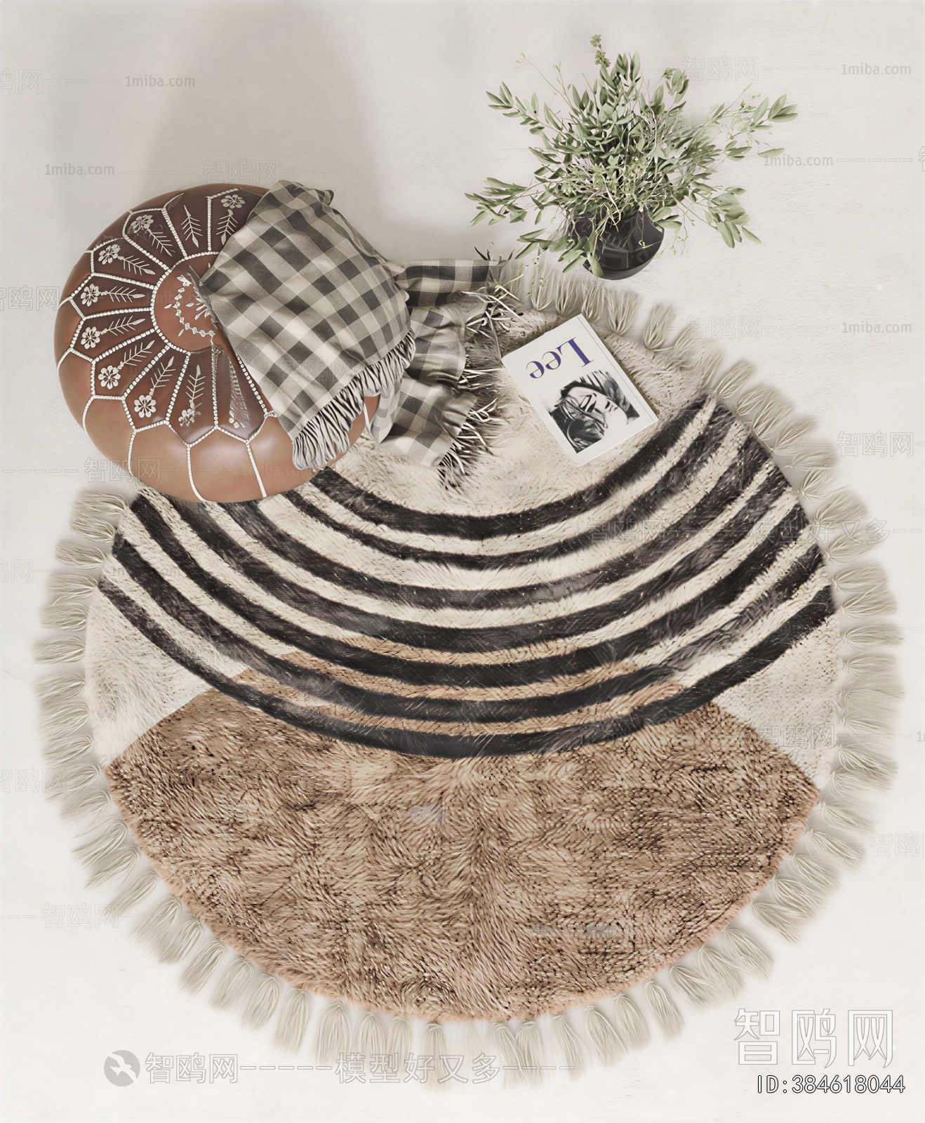 Modern Circular Carpet