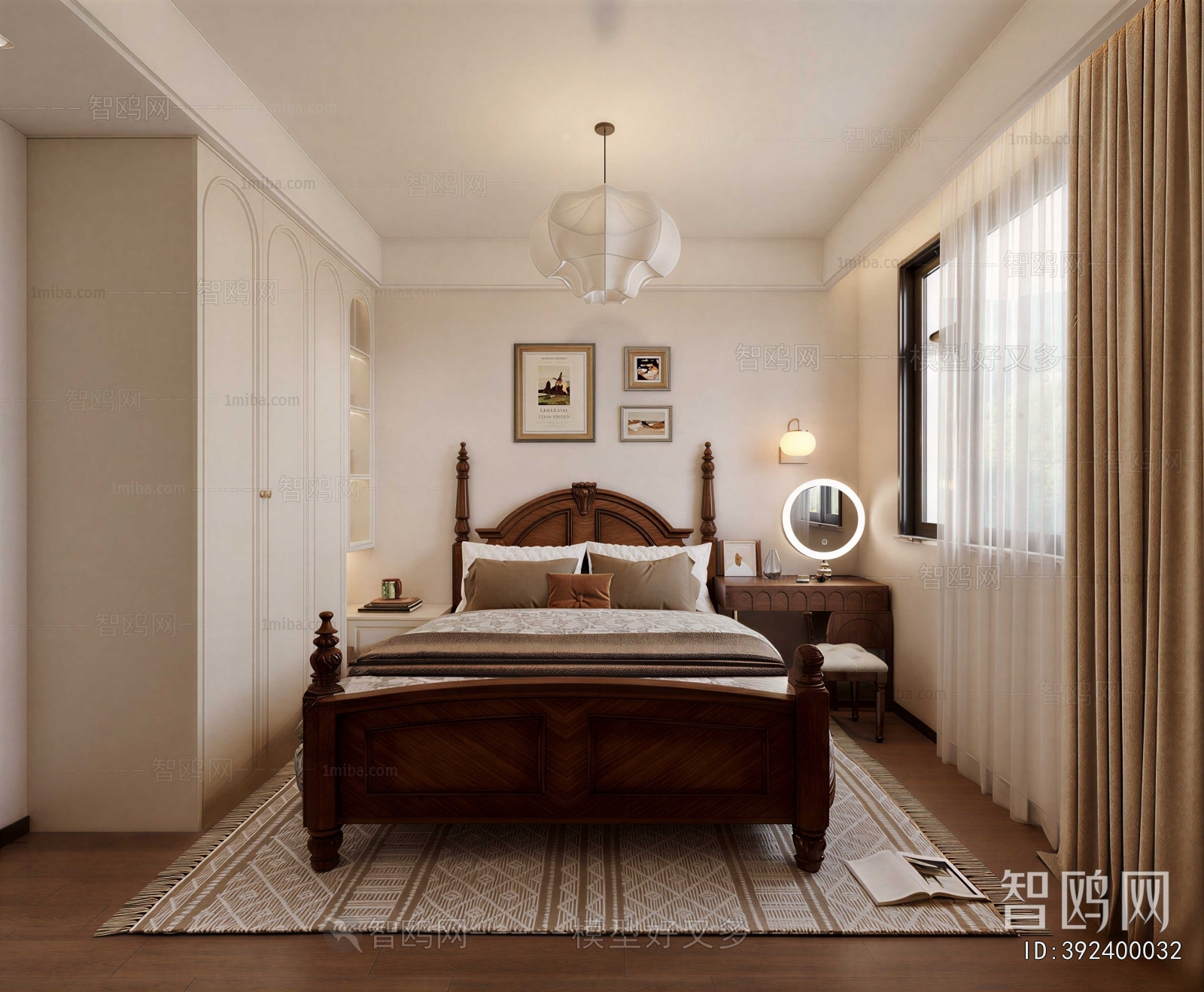 American Style Bedroom