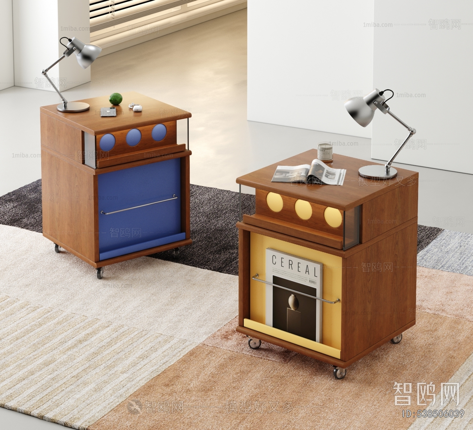 Modern Bedside Cupboard