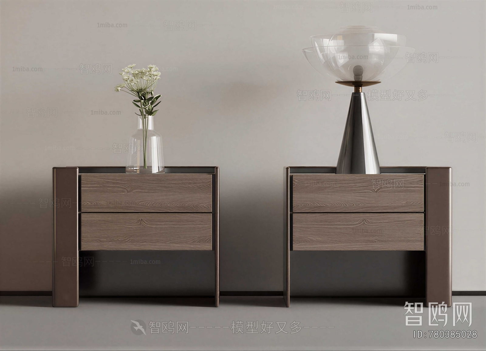 Modern Bedside Cupboard