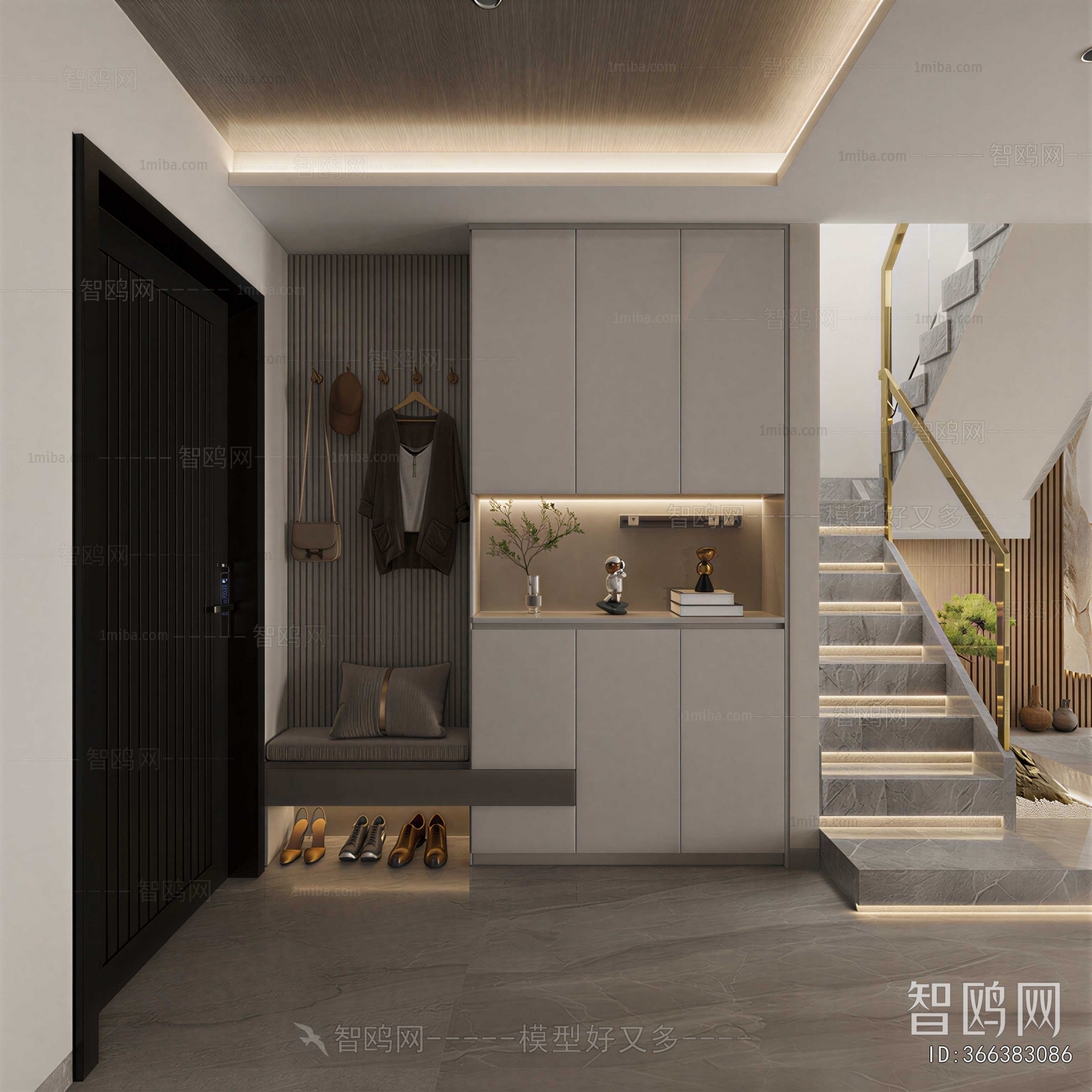 Modern Shoe Cabinet
