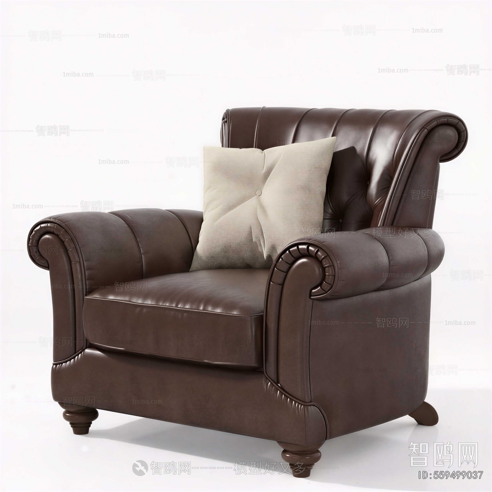 American Style Single Sofa