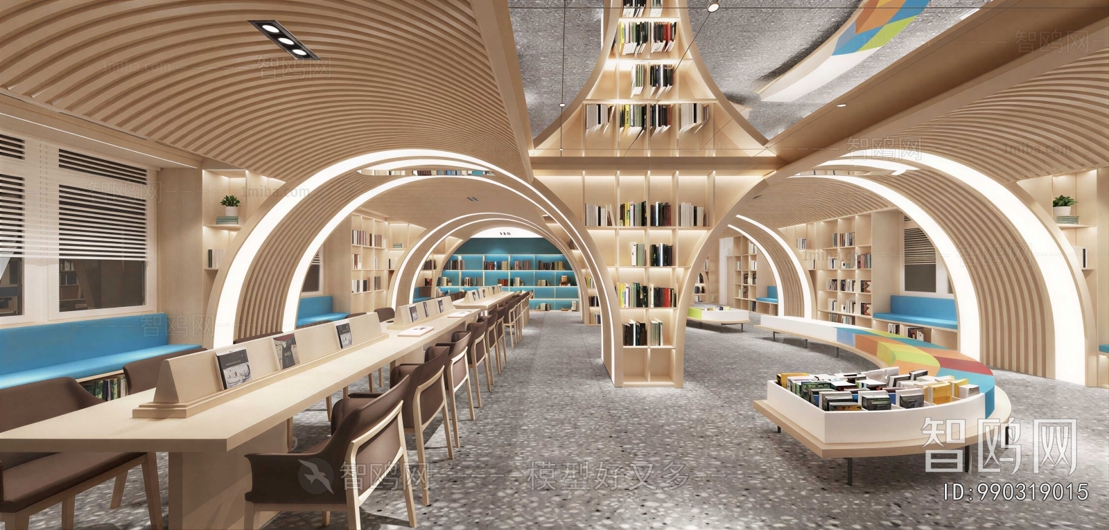 Modern Bookstore Book Bar