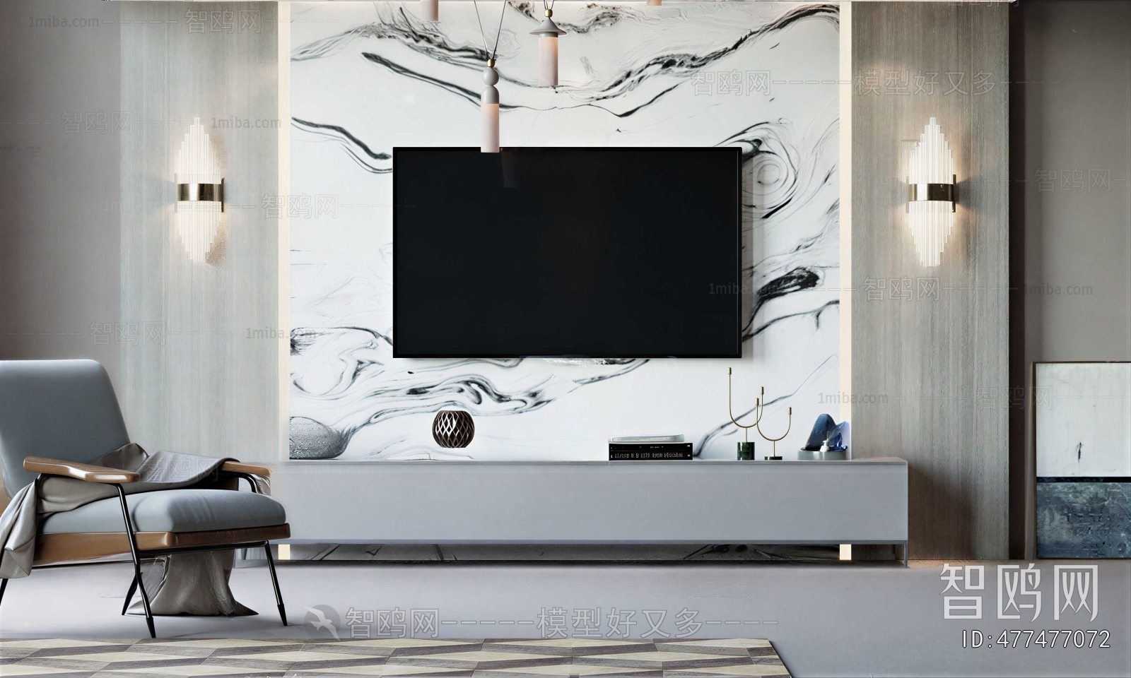 Modern TV Wall