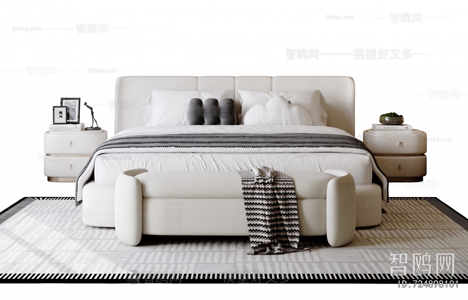 Modern Double Bed