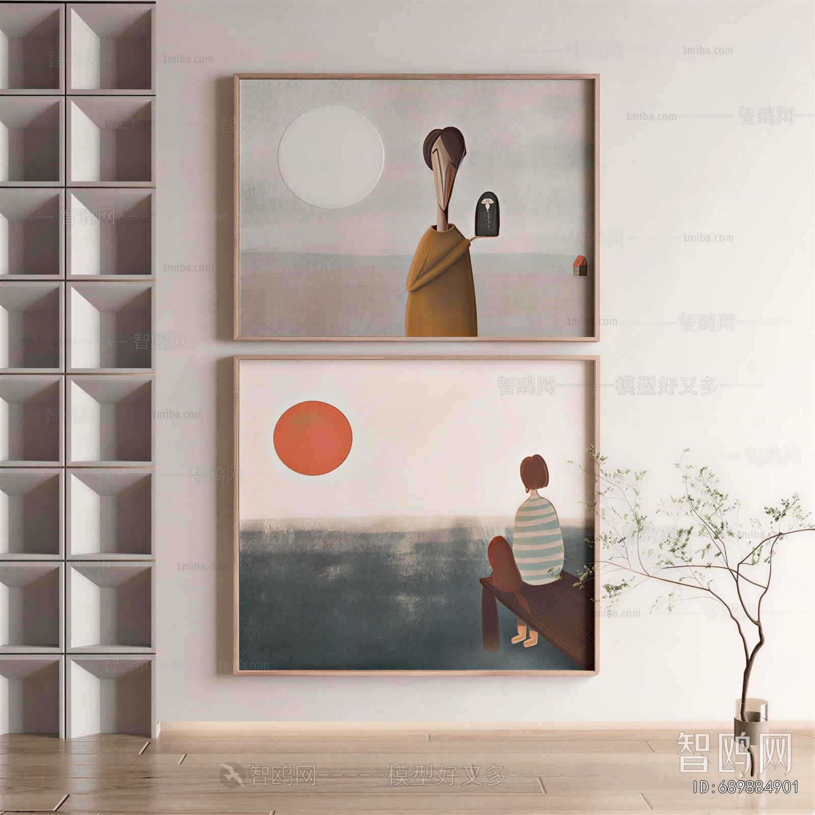 New Chinese Style Painting