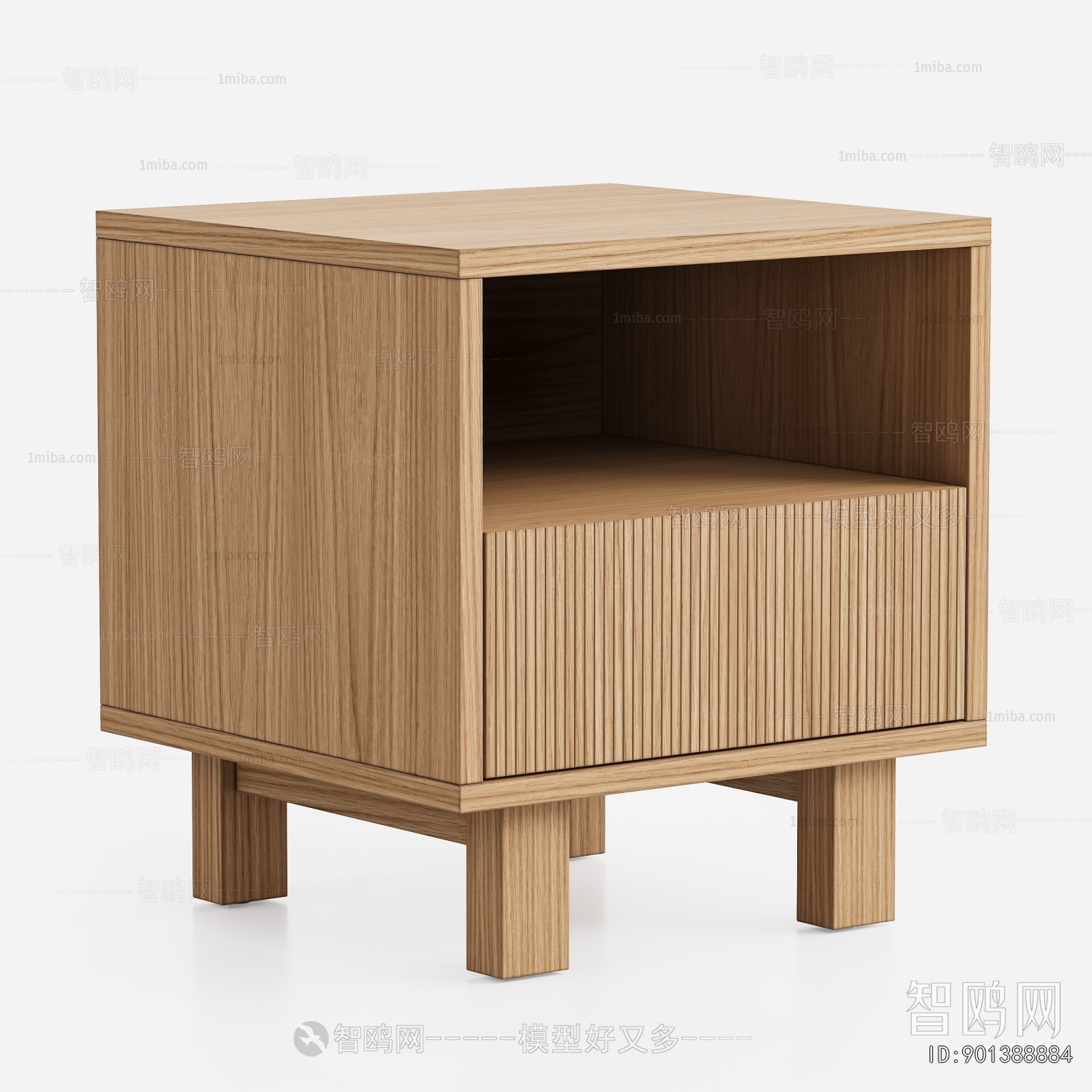Modern Bedside Cupboard