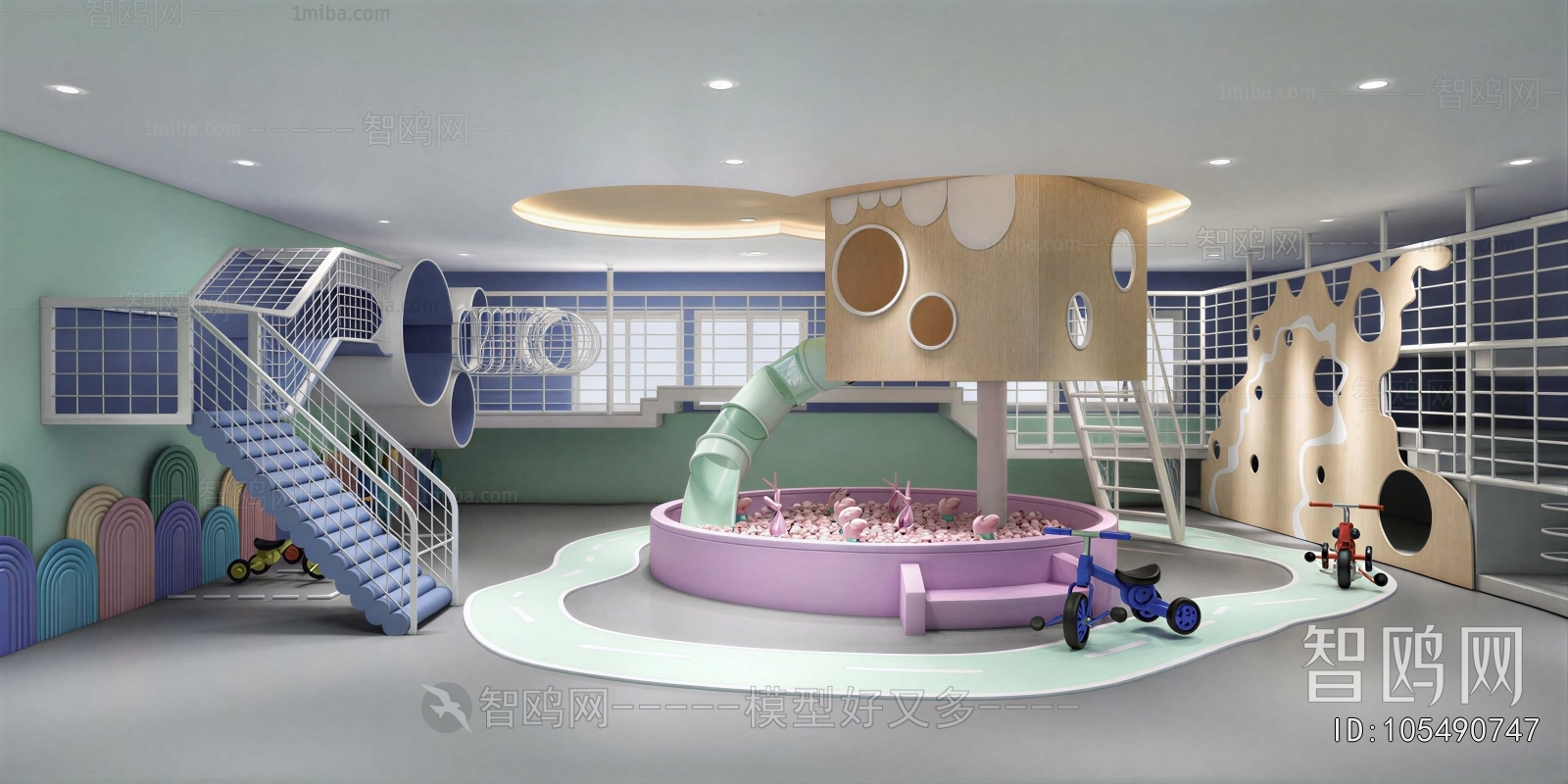 Modern Children's Playroom