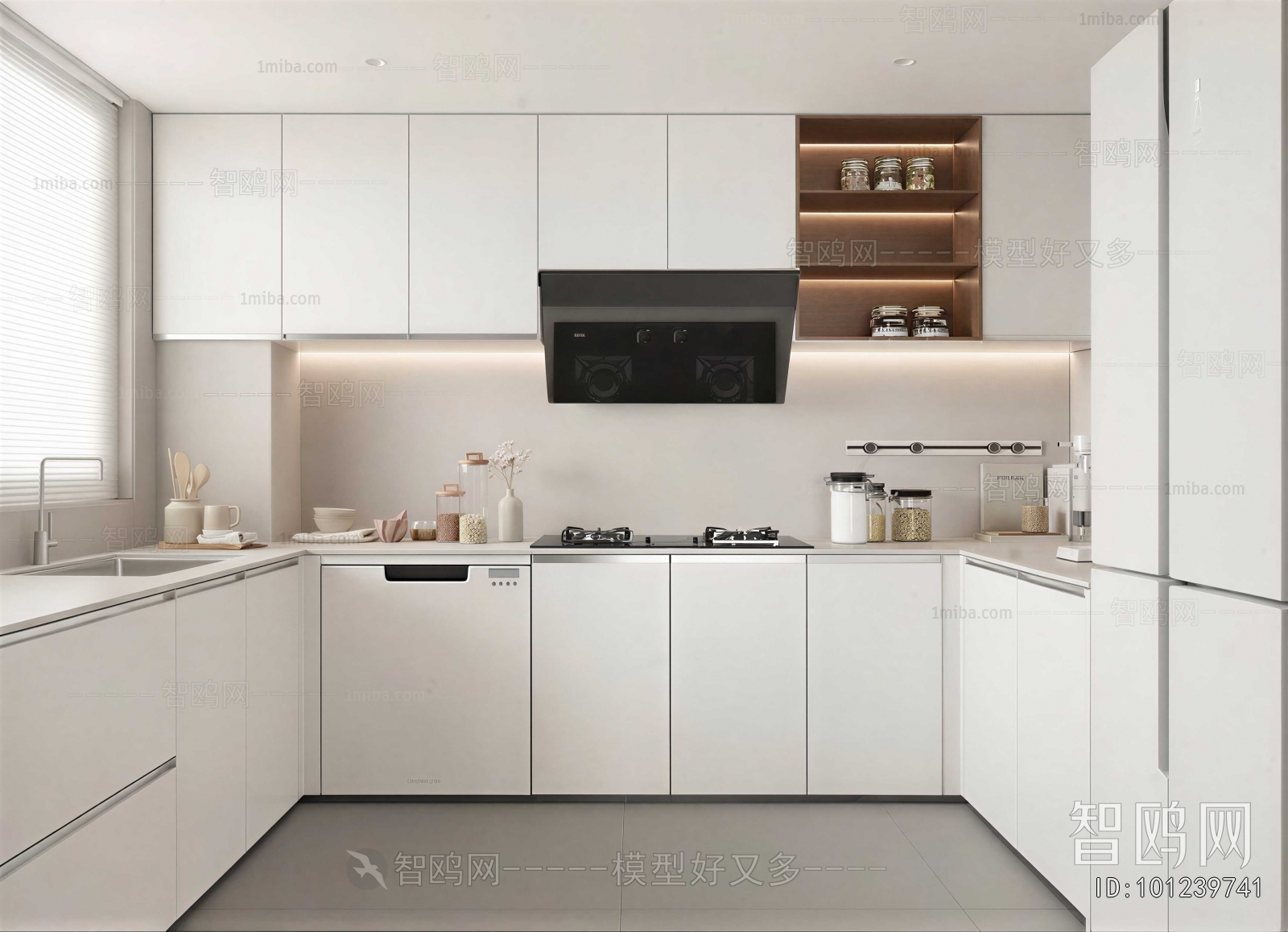 Modern The Kitchen