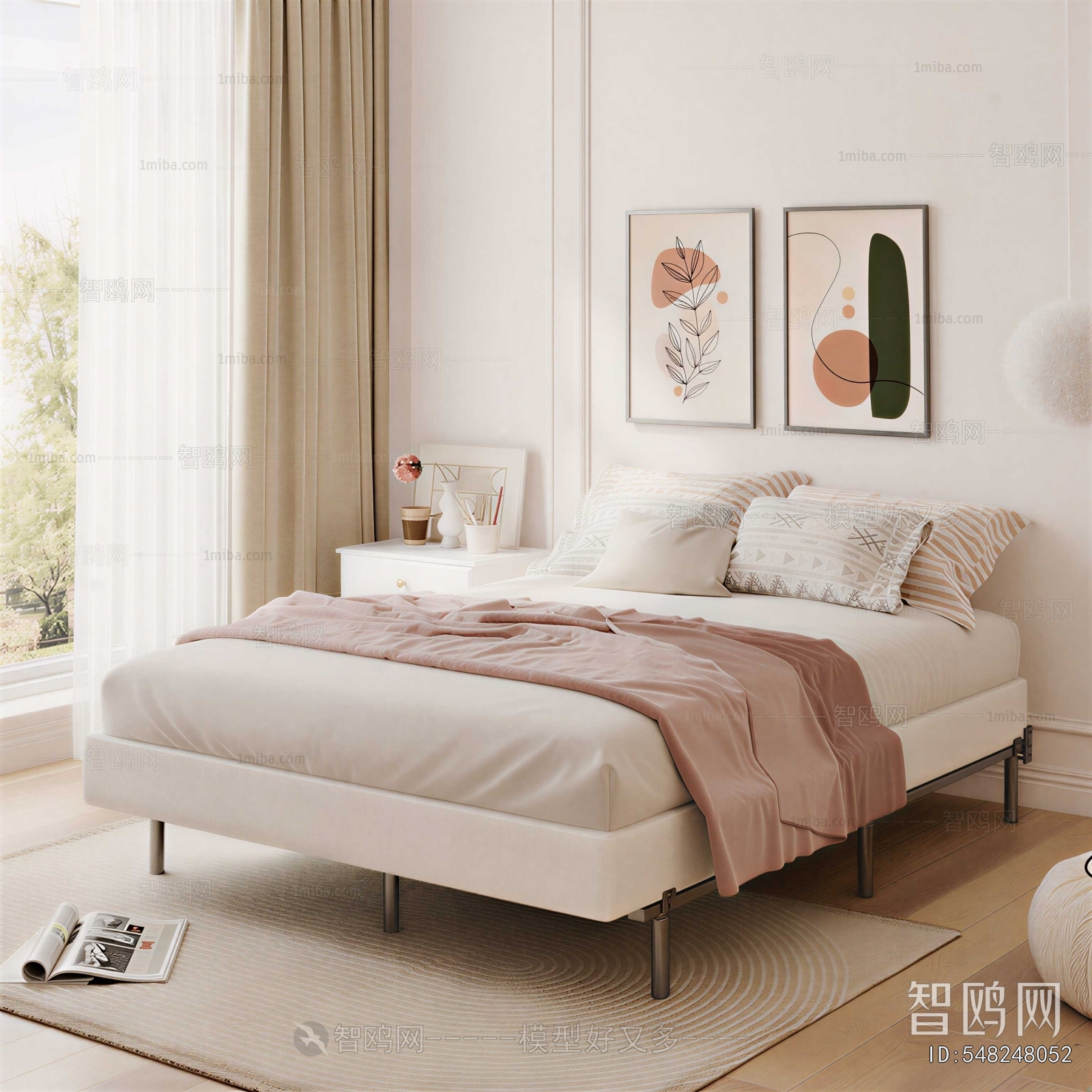 Modern Double Bed