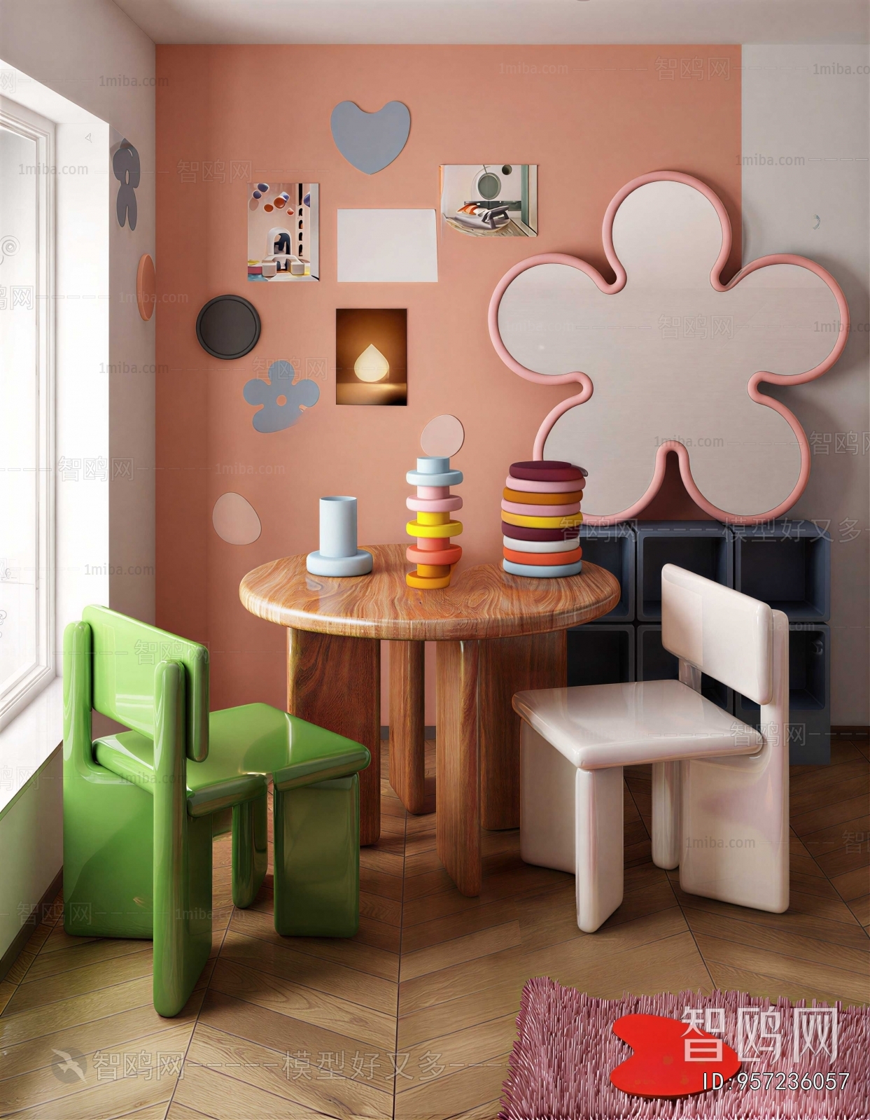 Modern Children's Table/chair