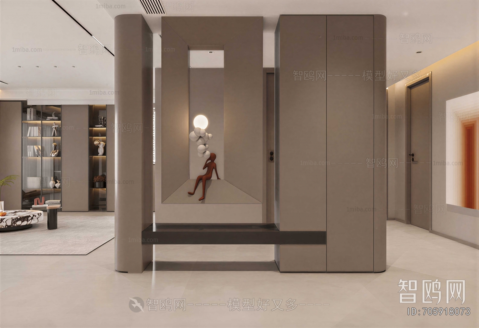 Modern Hallway