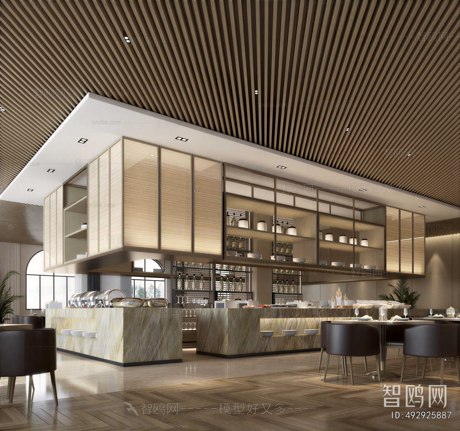 Modern Cafeteria
