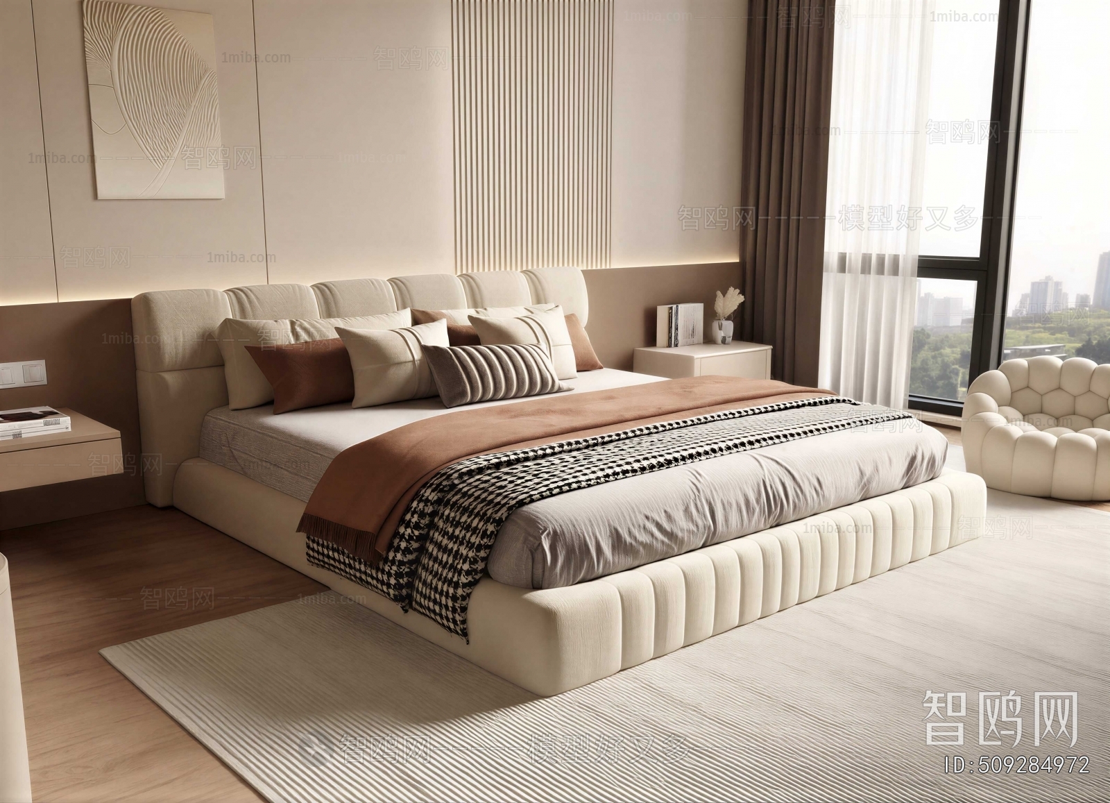Modern Double Bed