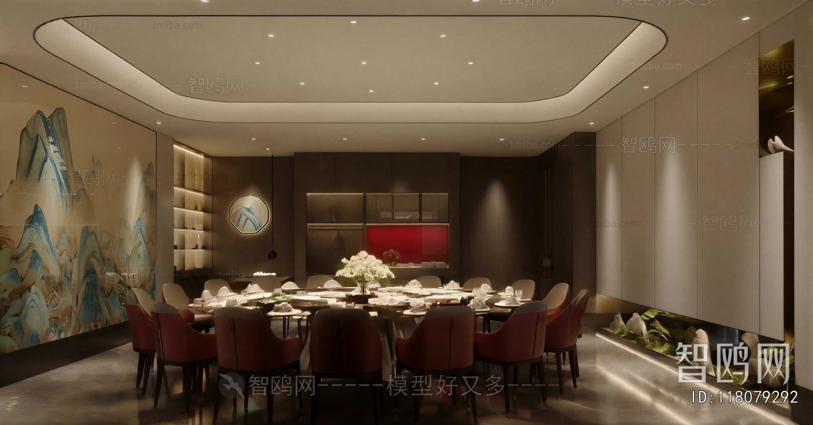 New Chinese Style Restaurant Box
