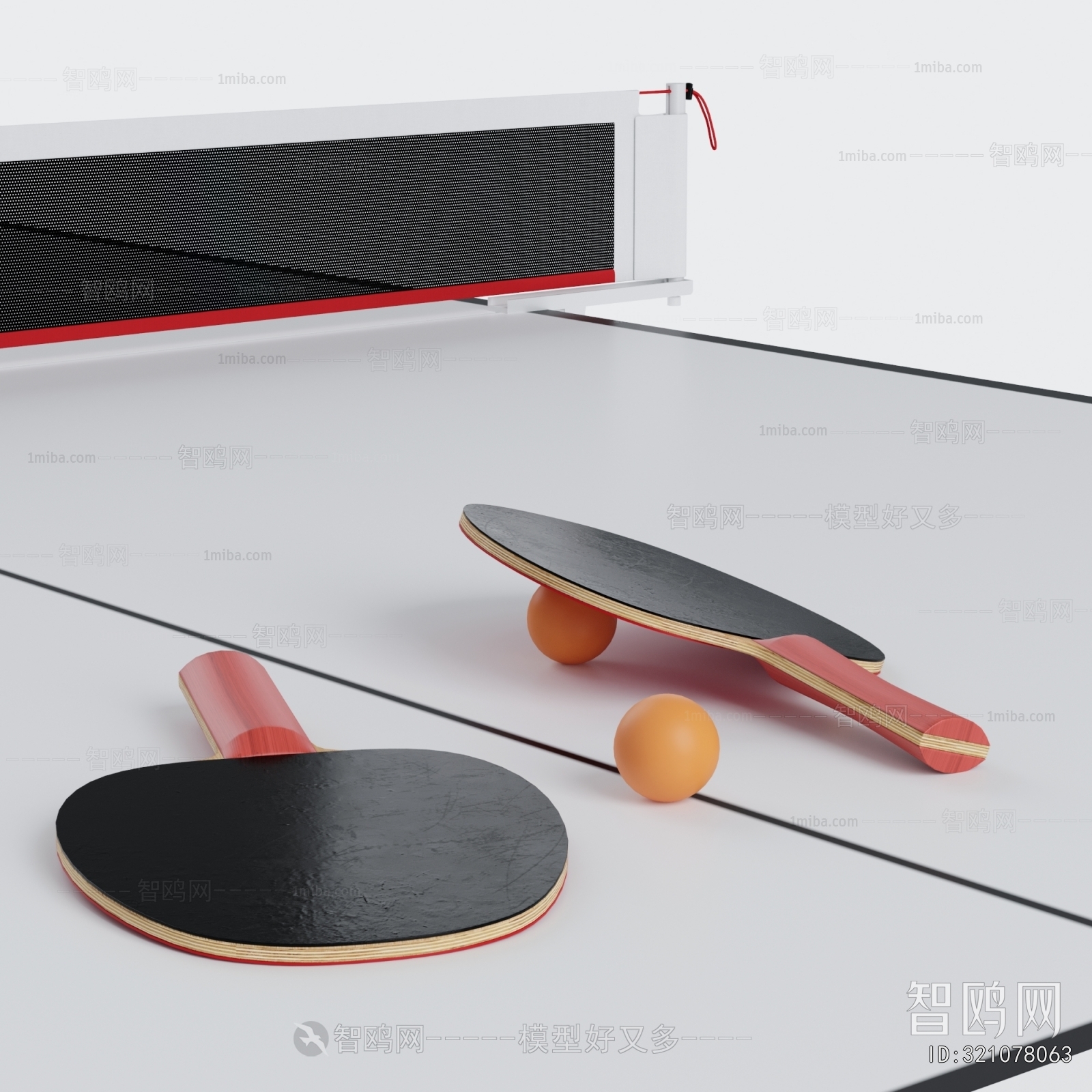 Modern Table-tennis Table