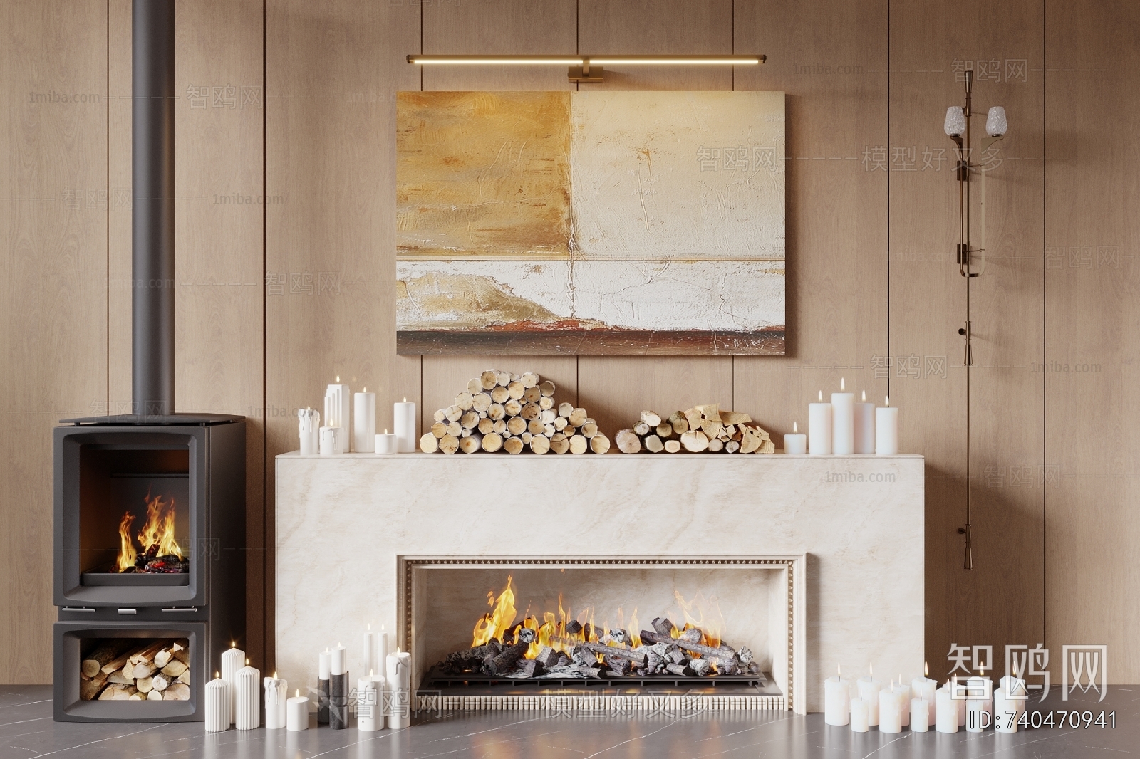 Modern Fireplace